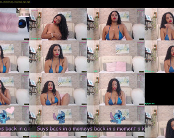 afrodita_smith08 — 89 minute Chaturbate female cam show recording, 720p, Mar 9, 2022