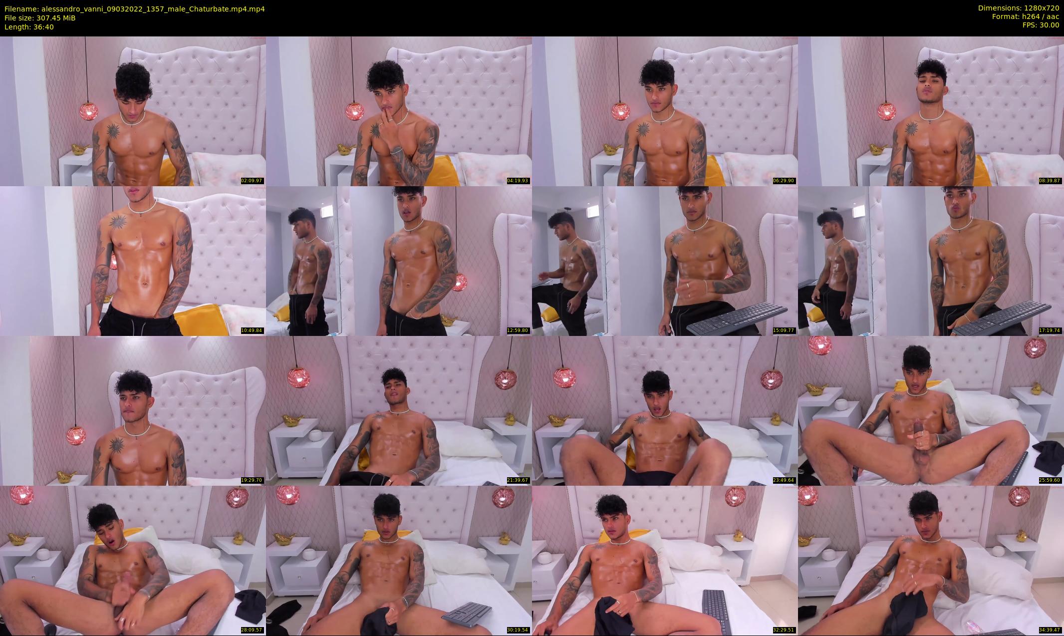 alessandro_vanni — 37 minute Chaturbate male cam show recording, 720p, Mar 9, 2022