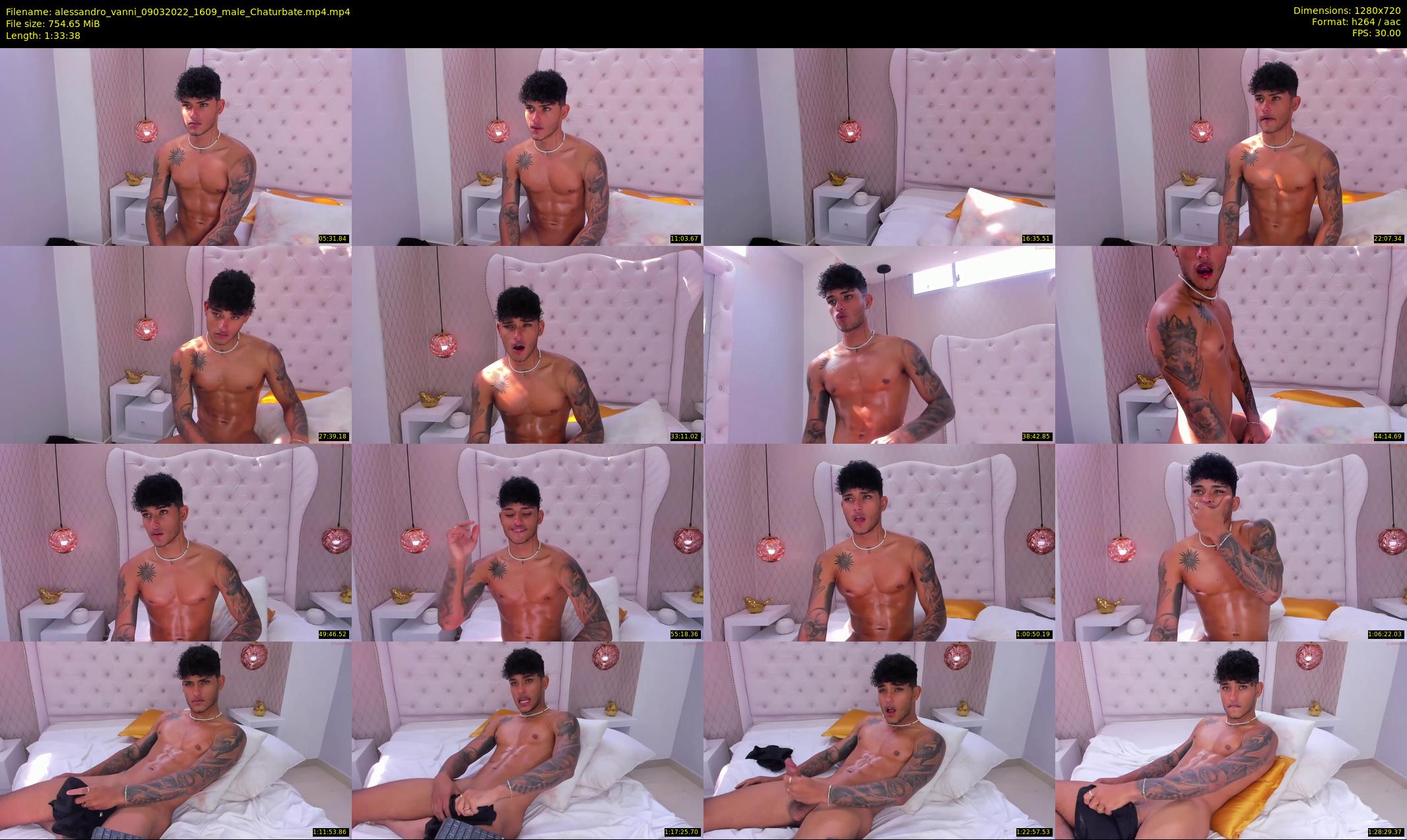 alessandro_vanni — 94 minute Chaturbate male cam show recording, 720p, Mar 9, 2022