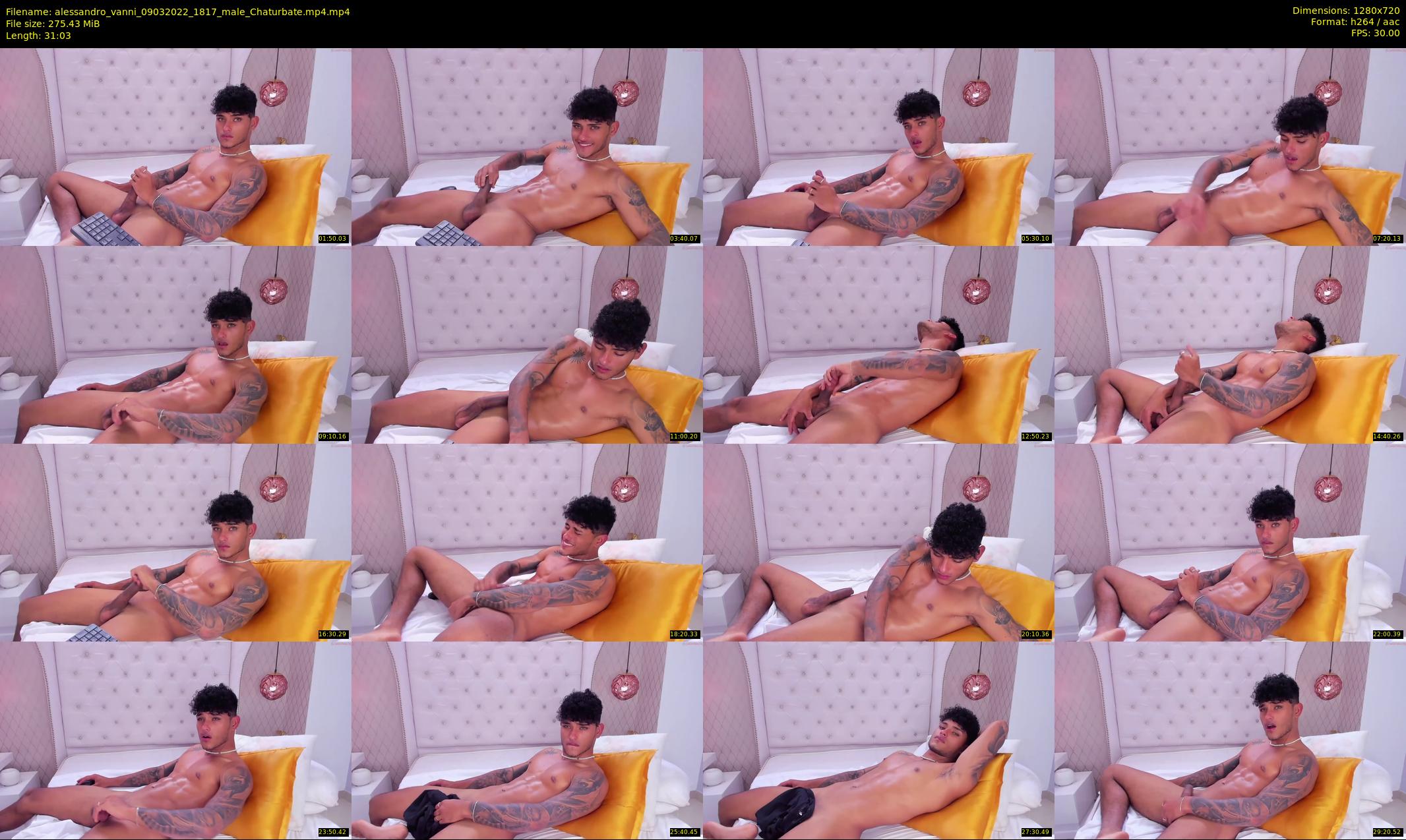 alessandro_vanni — 32 minute Chaturbate male cam show recording, 720p, Mar 9, 2022