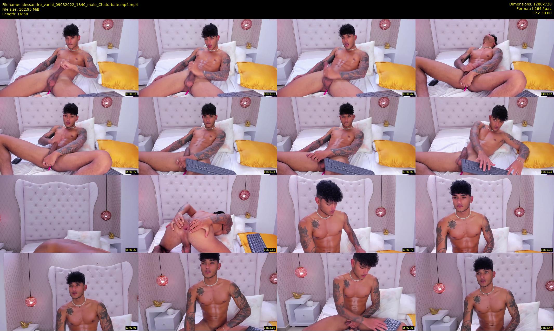 alessandro_vanni — 17 minute Chaturbate male cam show recording, 720p, Mar 9, 2022