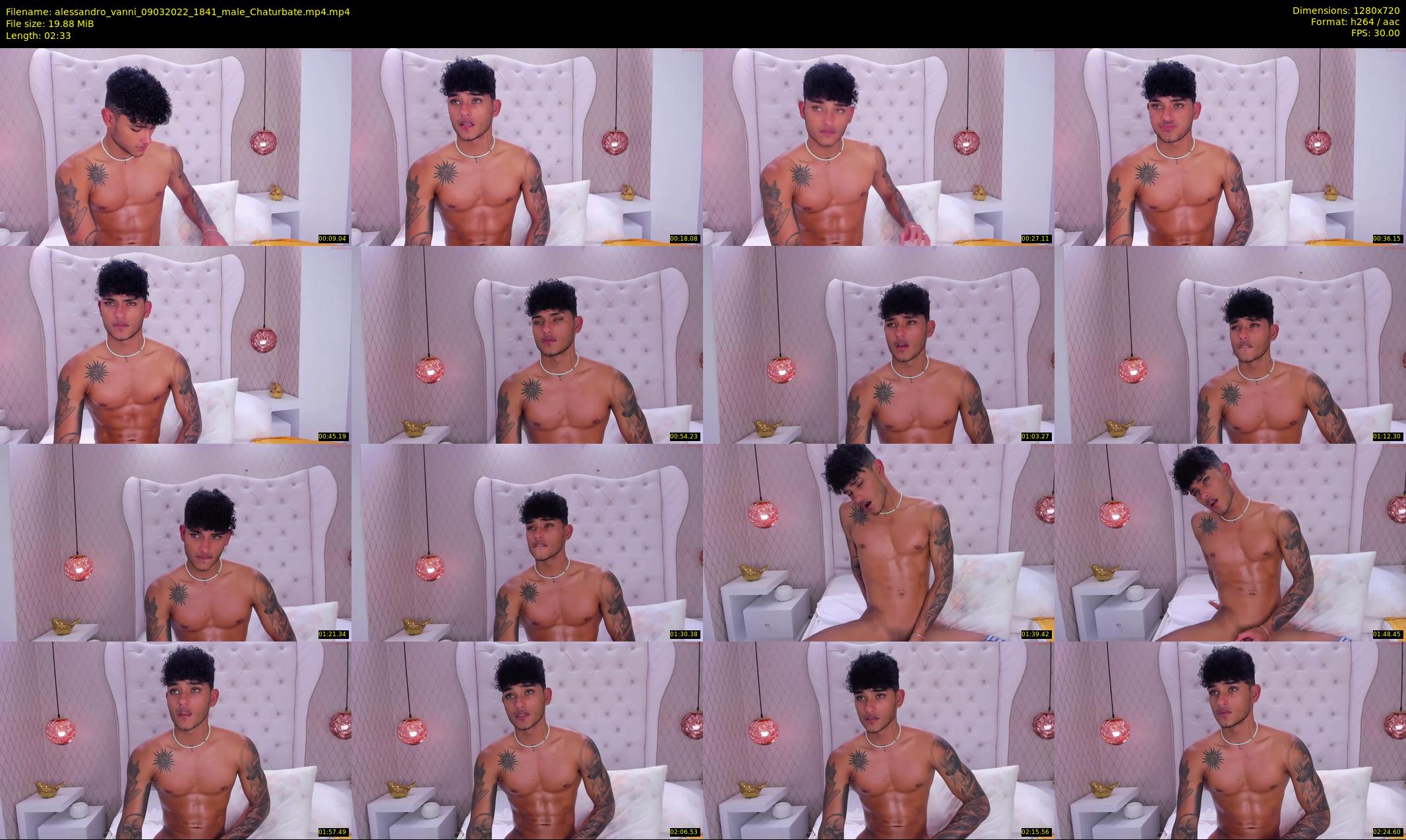 alessandro_vanni — 3 minute Chaturbate male cam show recording, 720p, Mar 9, 2022
