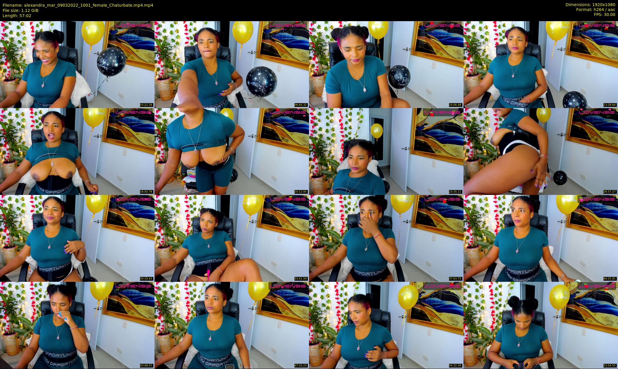 alexandra_mar — 58 minute Chaturbate female cam show recording, 1080p, Mar 9, 2022
