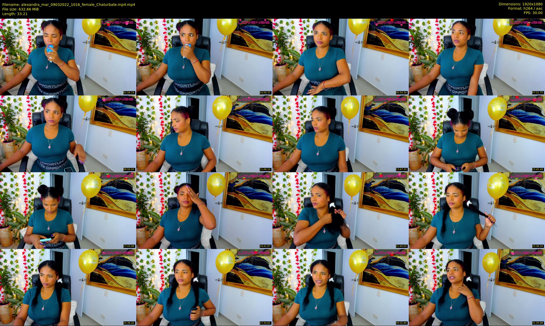 alexandra_mar — 34 minute Chaturbate female cam show recording, 1080p, Mar 9, 2022
