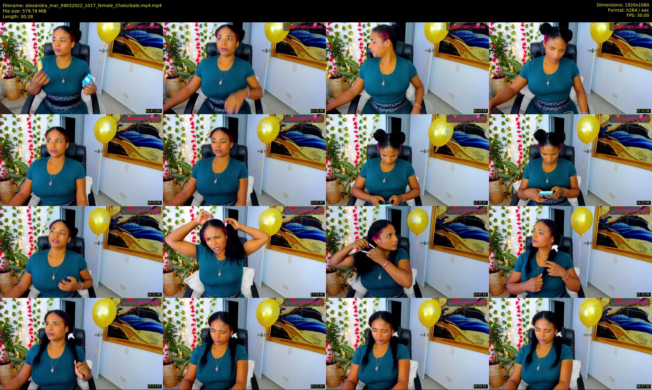 alexandra_mar — 31 minute Chaturbate female cam show recording, 1080p, Mar 9, 2022