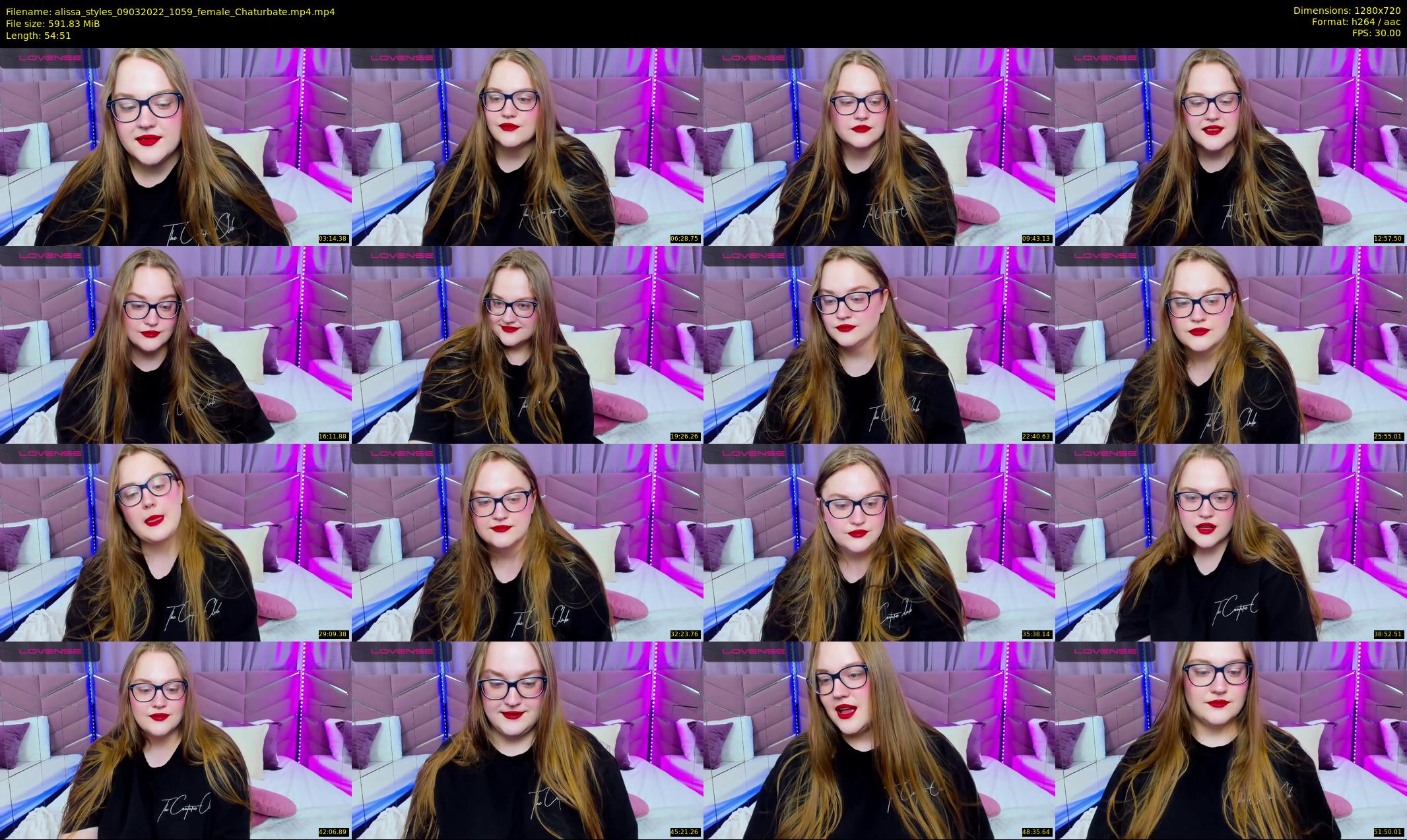 alissa_styles — 55 minute Chaturbate female cam show recording, 720p, Mar 9, 2022