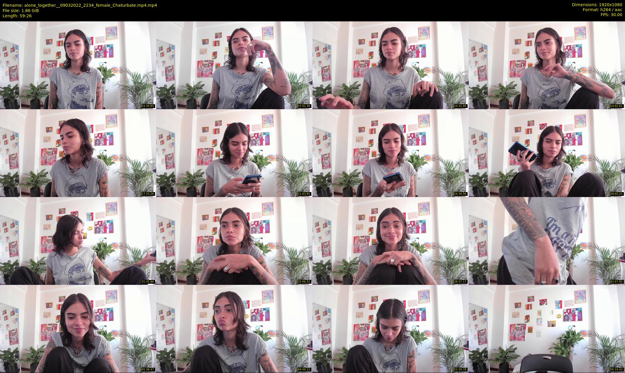 alone_together_ — 60 minute Chaturbate female cam show recording, 1080p, Mar 9, 2022