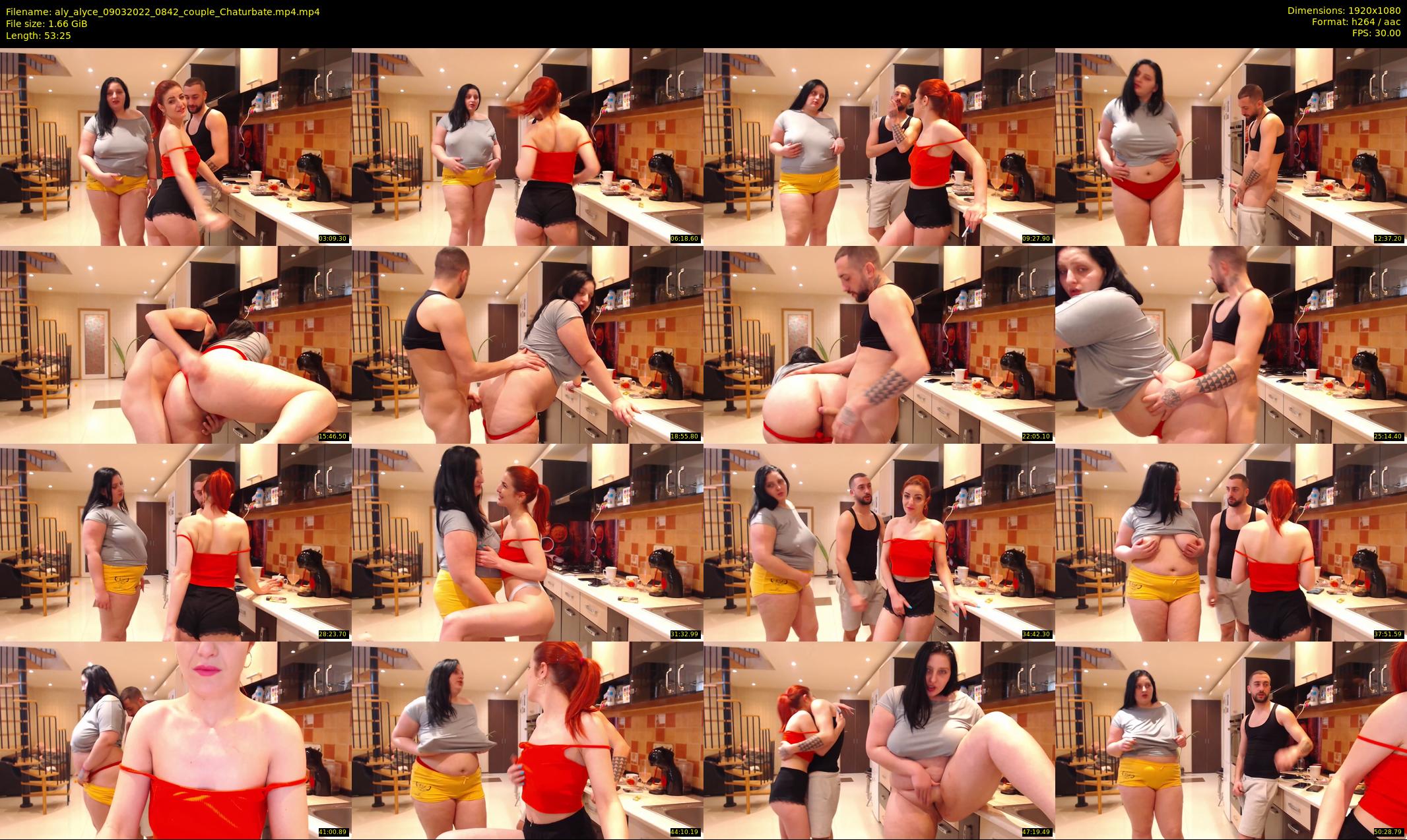 aly_alyce — 54 minute Chaturbate female cam show recording, 1080p, Mar 9, 2022