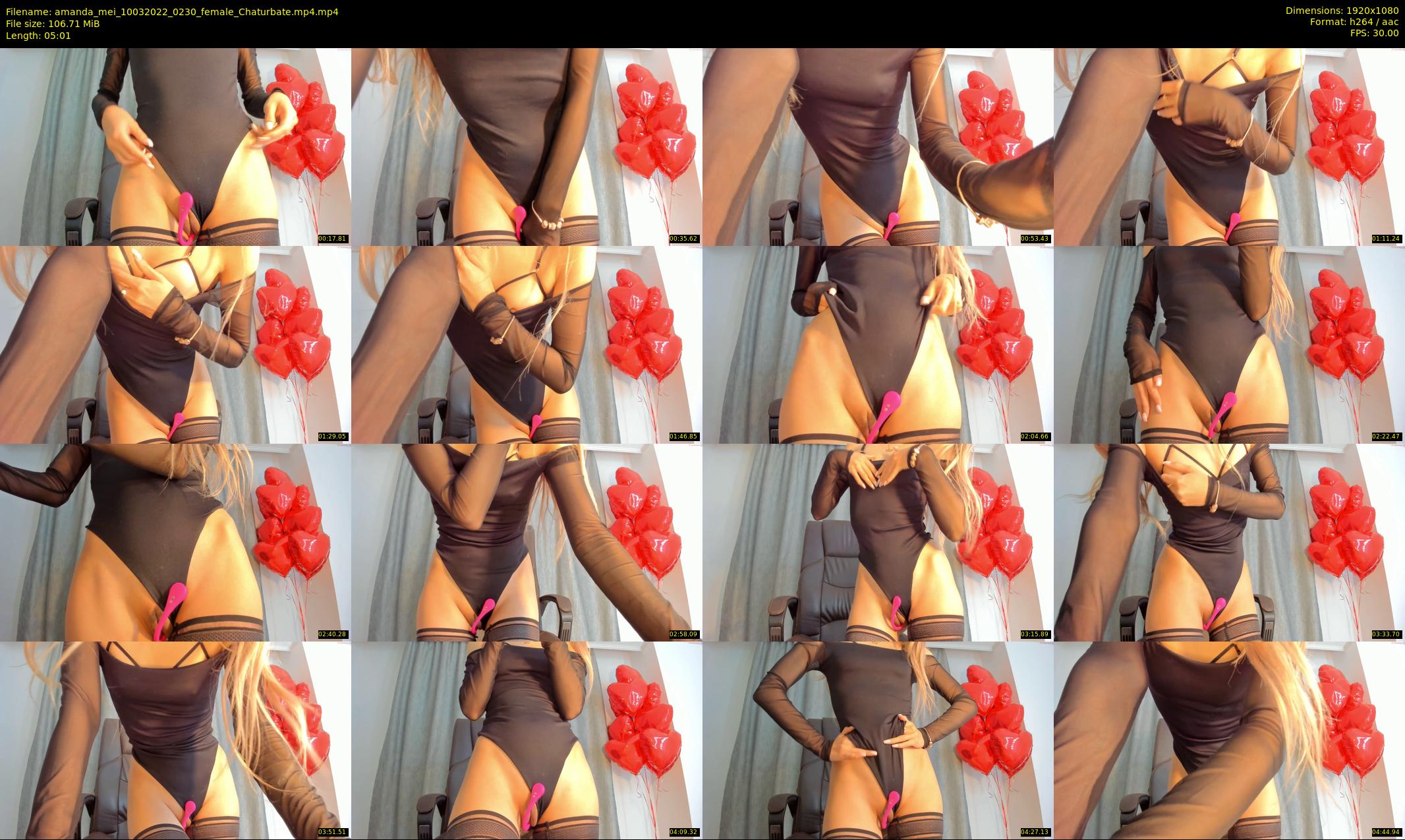 amanda_mei — 6 minute Chaturbate female cam show recording, 1080p, Mar 10, 2022