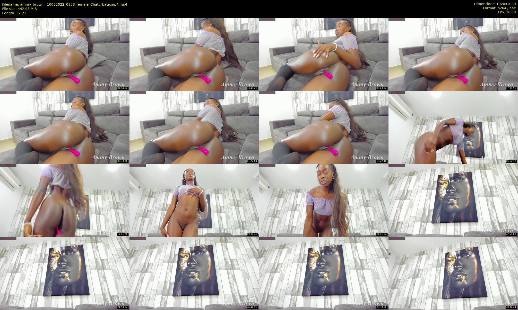 ammy_brown_ — 33 minute Chaturbate female cam show recording, 1080p, Mar 10, 2022