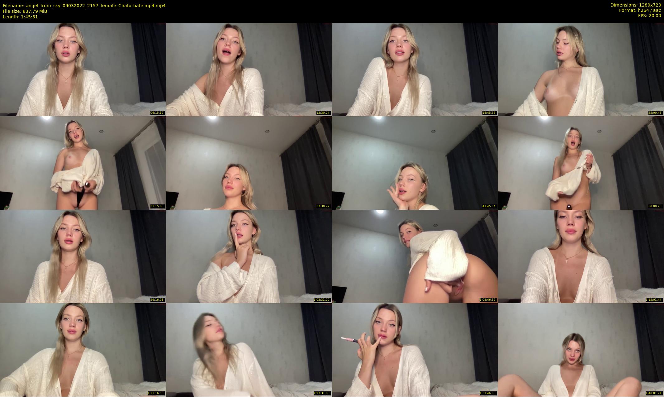 angel_from_sky — 106 minute Chaturbate female cam show recording, 720p, Mar 9, 2022