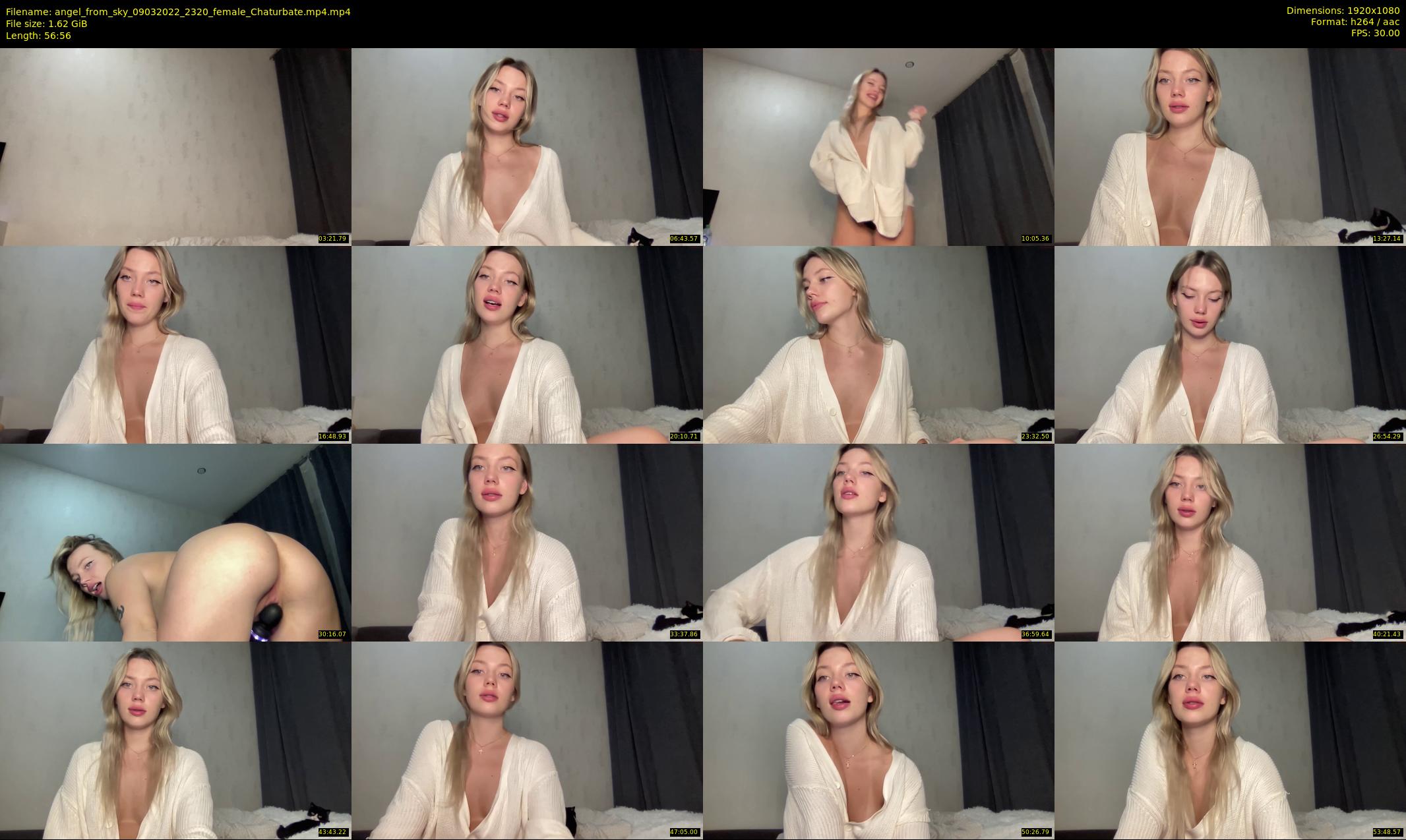 angel_from_sky — 57 minute Chaturbate female cam show recording, 1080p, Mar 9, 2022