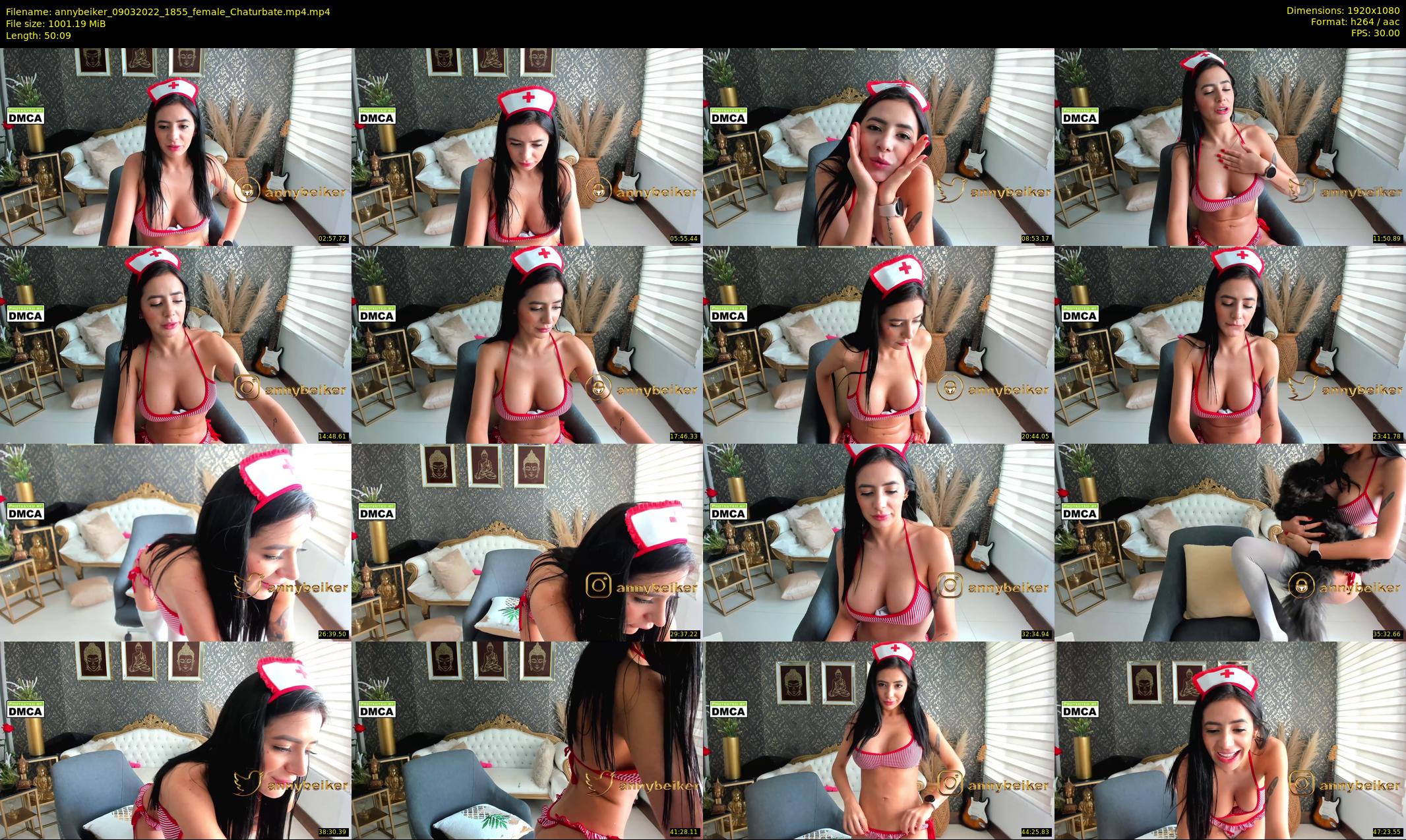 annybeiker — 51 minute Chaturbate female cam show recording, 1080p, Mar 9, 2022