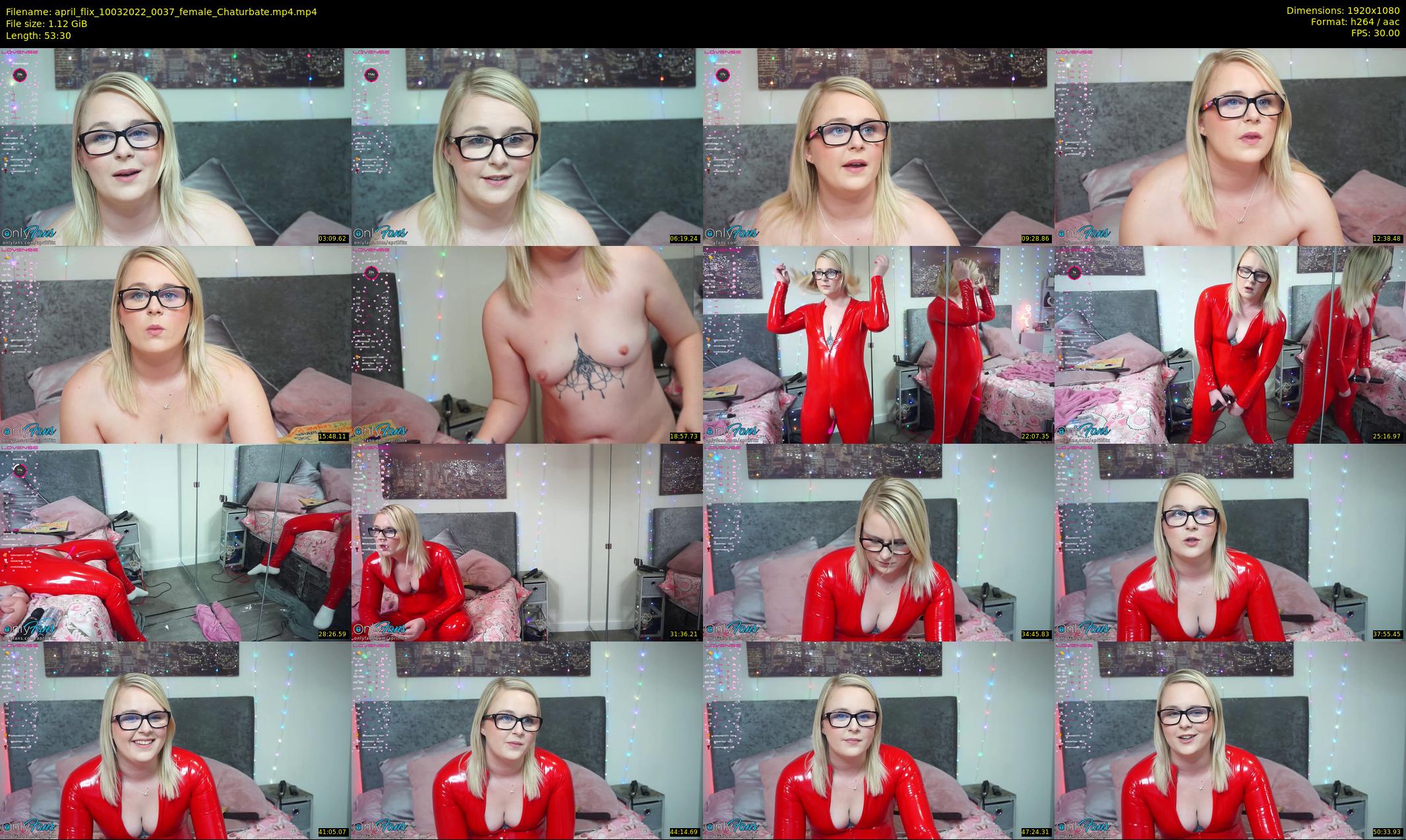 april_flix — 54 minute Chaturbate female cam show recording, 1080p, Mar 10, 2022
