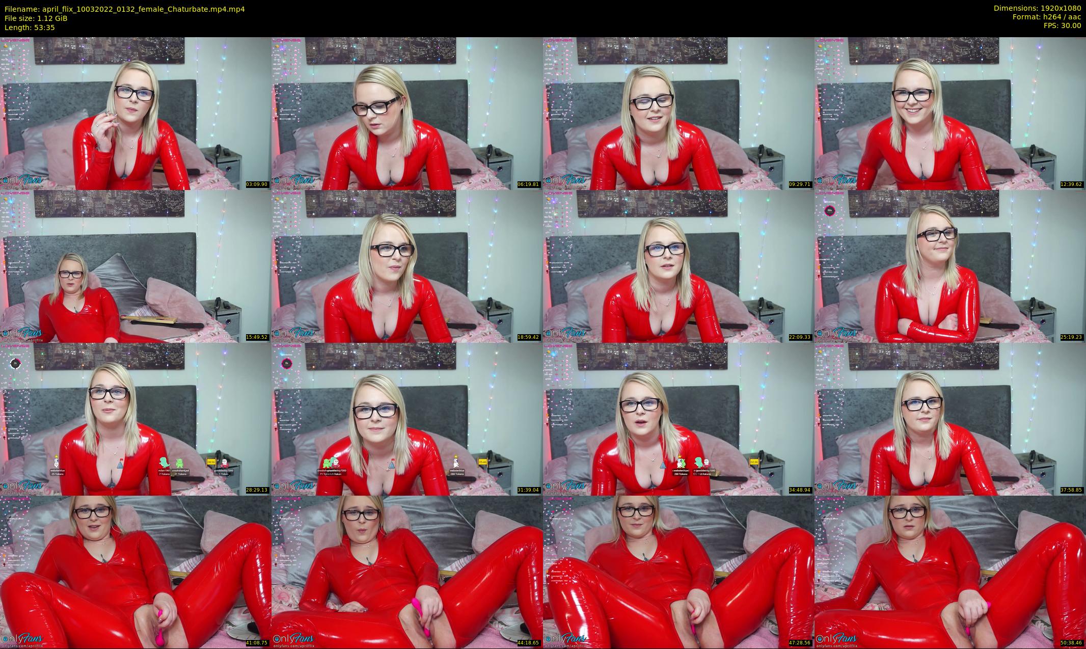 april_flix — 54 minute Chaturbate female cam show recording, 1080p, Mar 10, 2022