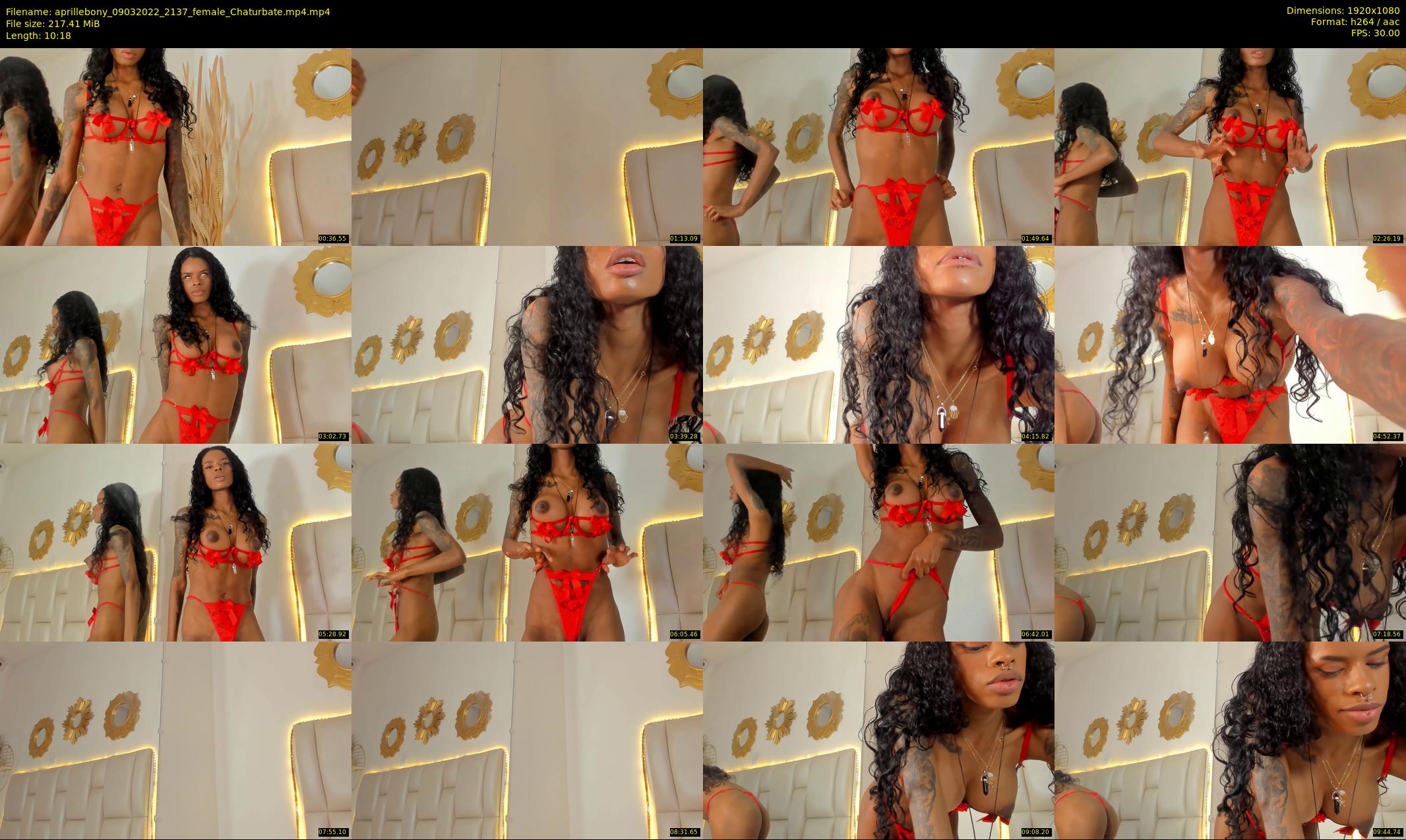 aprillebony — 11 minute Chaturbate female cam show recording, 1080p, Mar 9, 2022