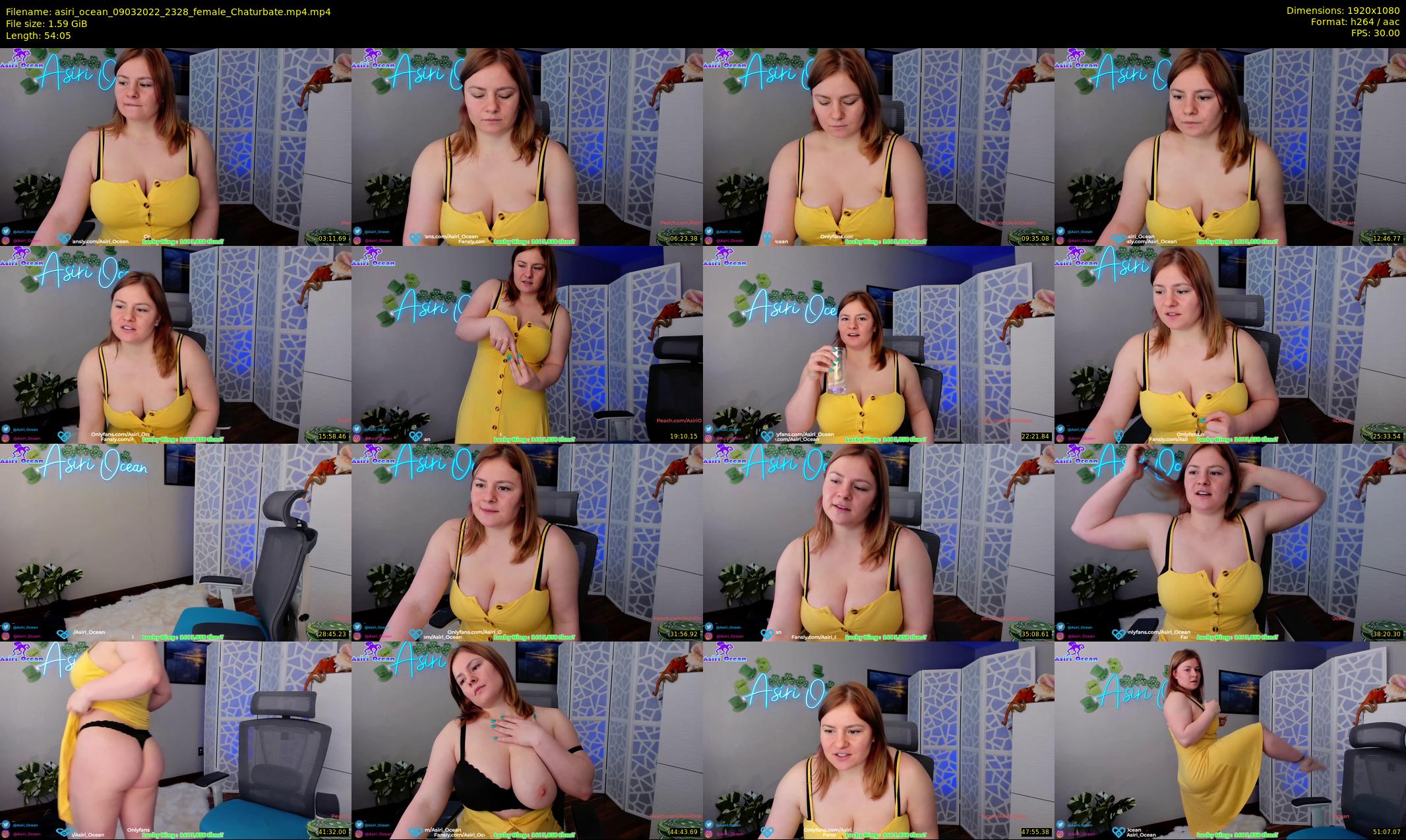 asiri_ocean — 55 minute Chaturbate female cam show recording, 1080p, Mar 9, 2022