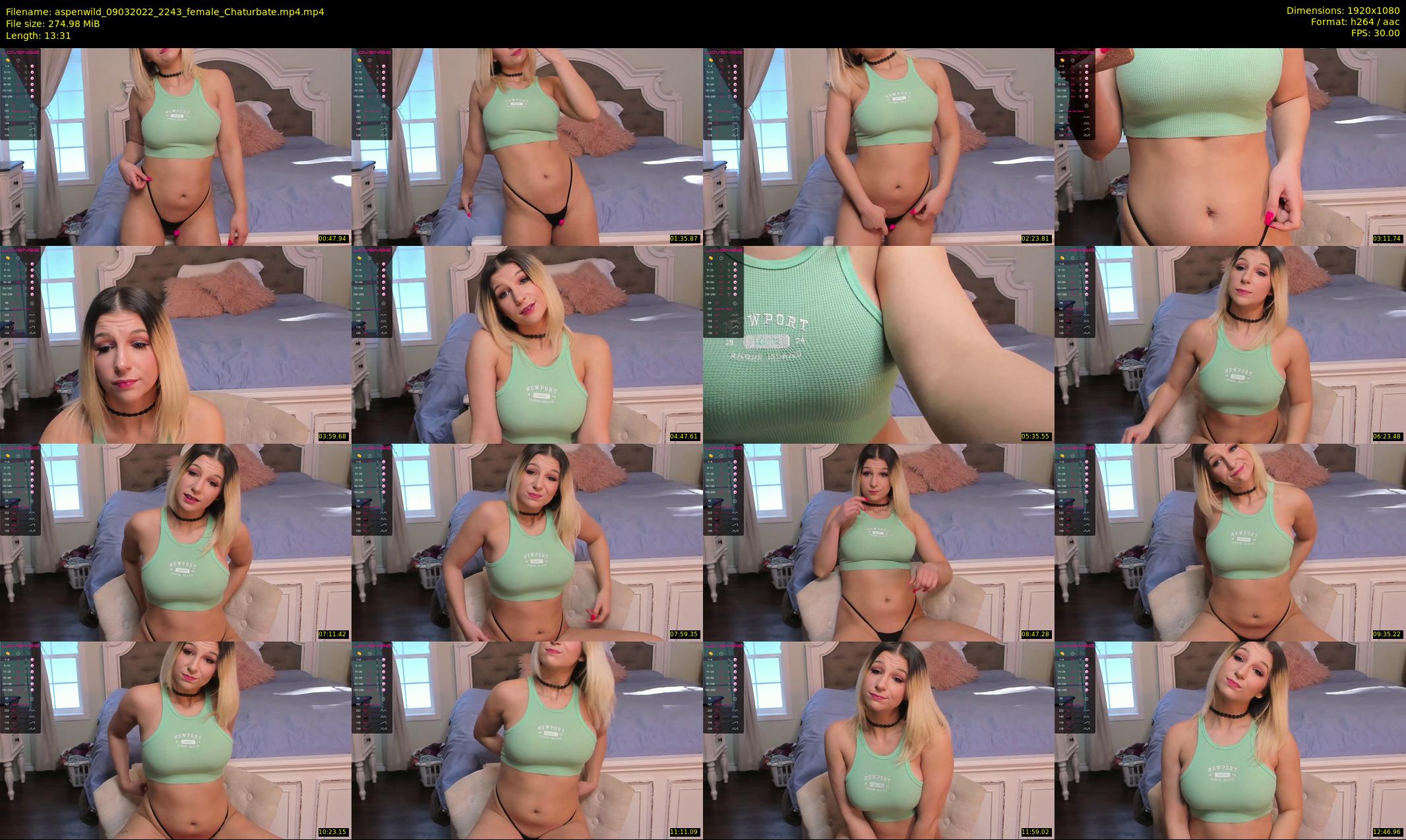 aspenwild — 14 minute Chaturbate female cam show recording, 1080p, Mar 9, 2022