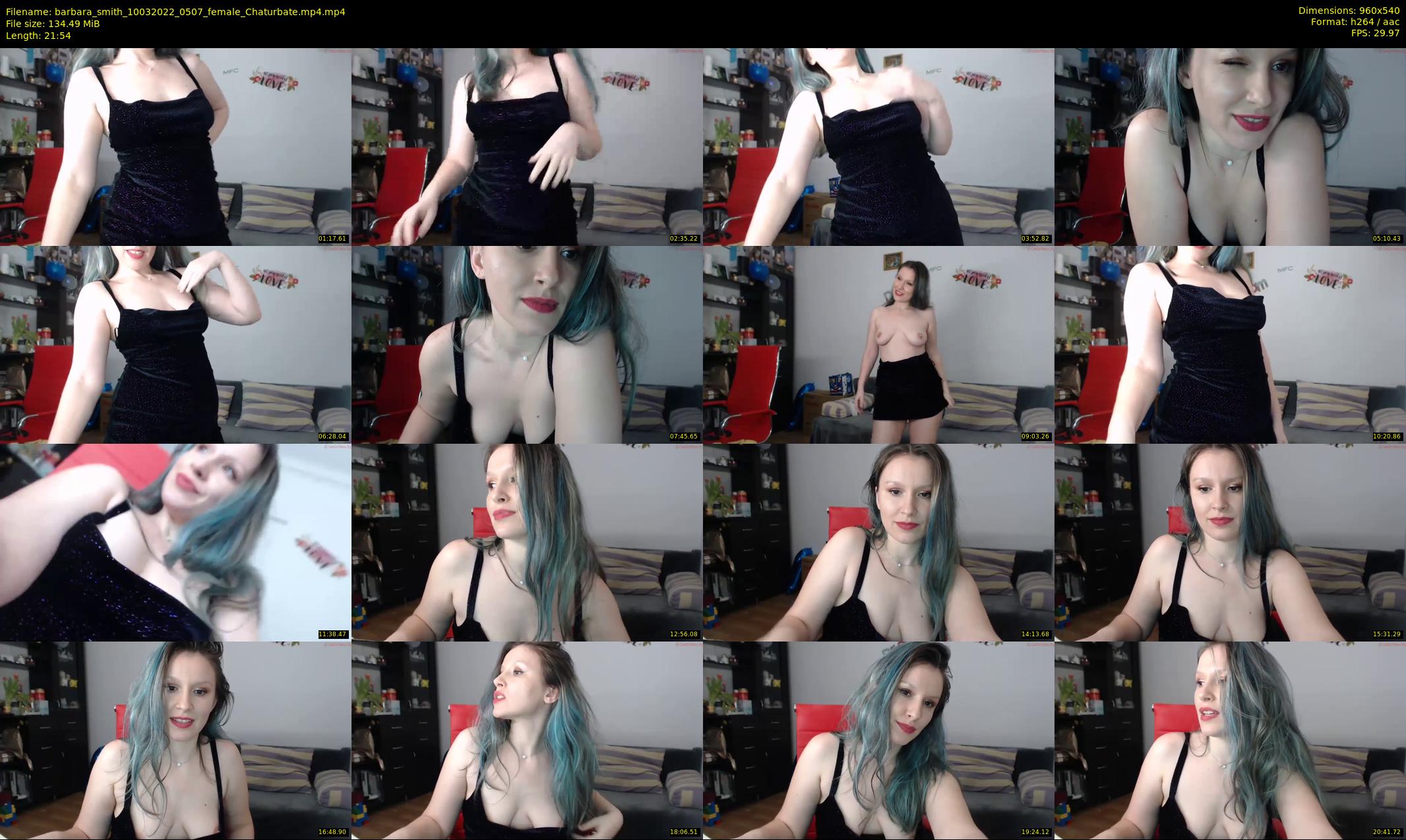 barbara_smith — 22 minute Chaturbate female cam show recording, 480p, Mar 10, 2022