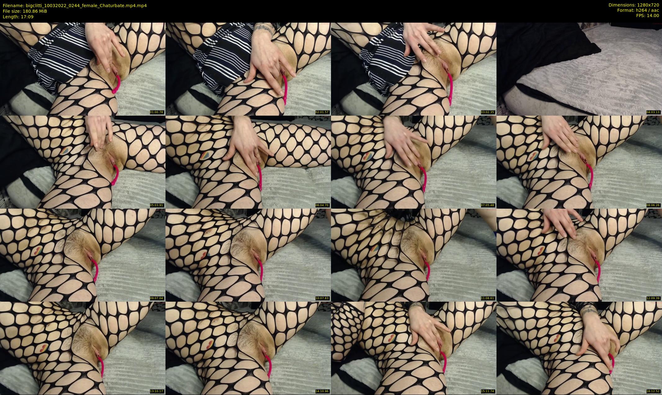 bigclitti — 18 minute Chaturbate female cam show recording, 720p, Mar 10, 2022