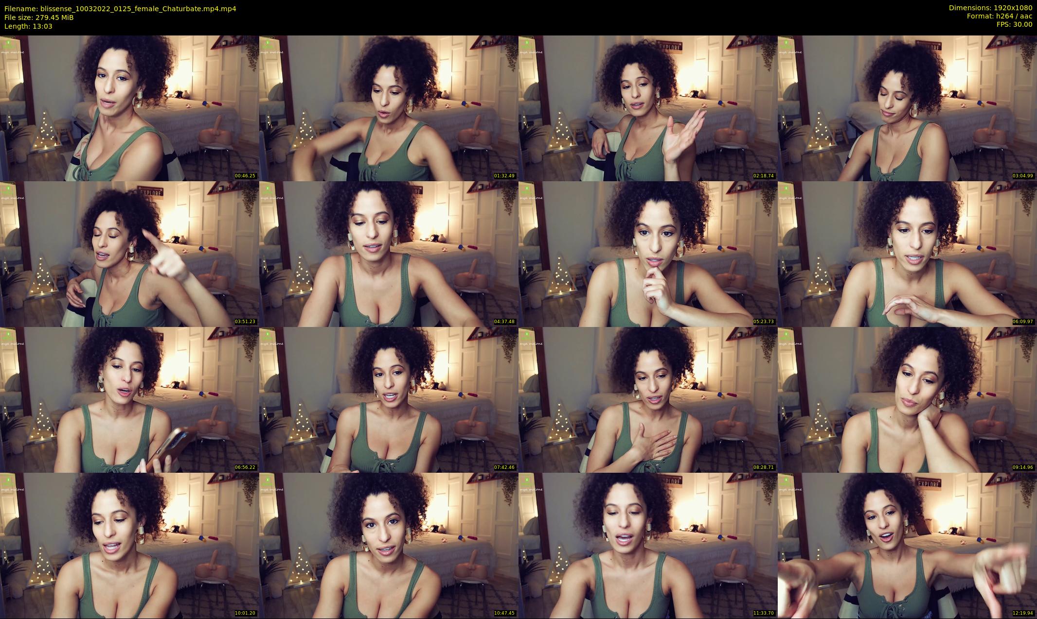 blissense — 14 minute Chaturbate female cam show recording, 1080p, Mar 10, 2022
