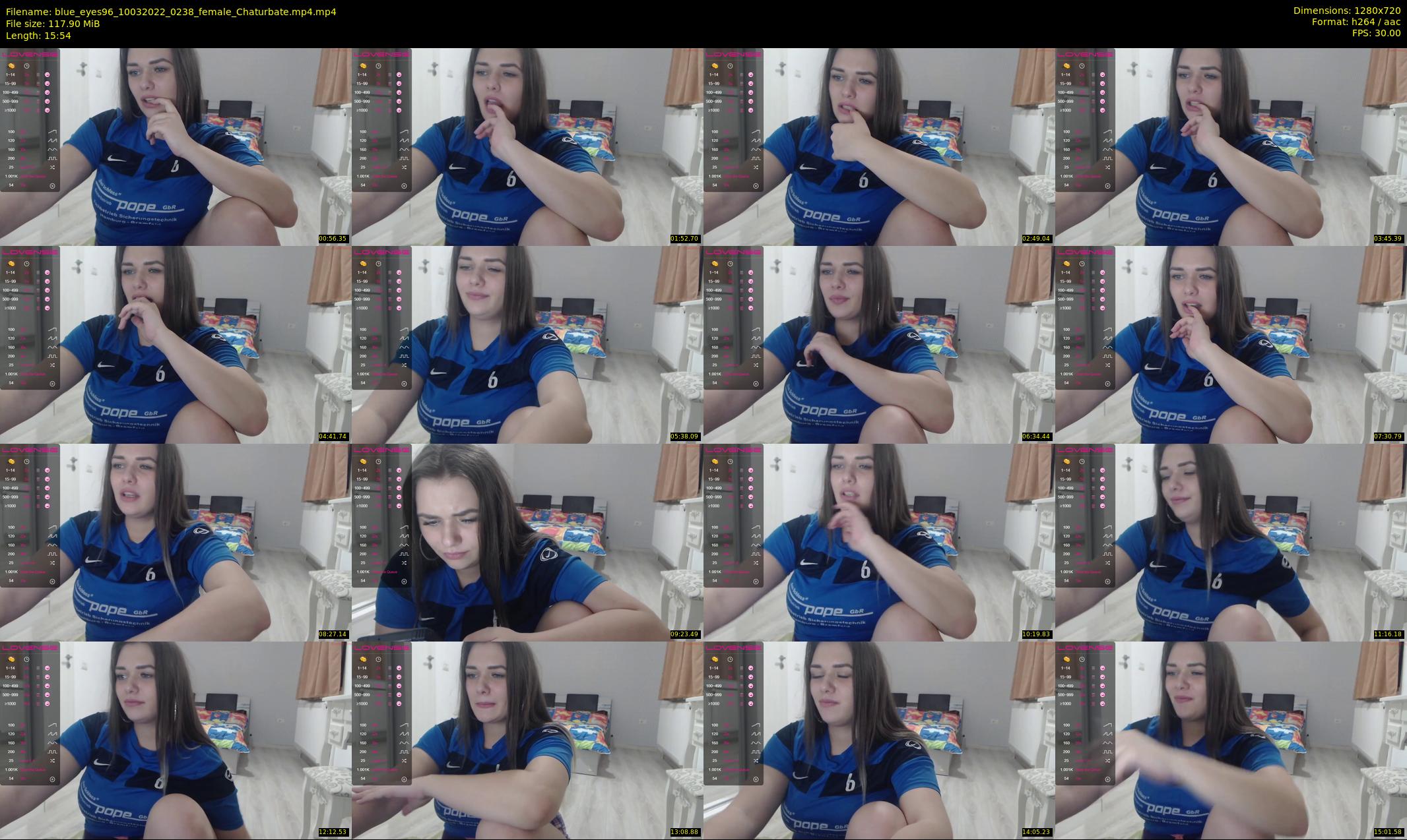 blue_eyes96 — 16 minute Chaturbate female cam show recording, 720p, Mar 10, 2022
