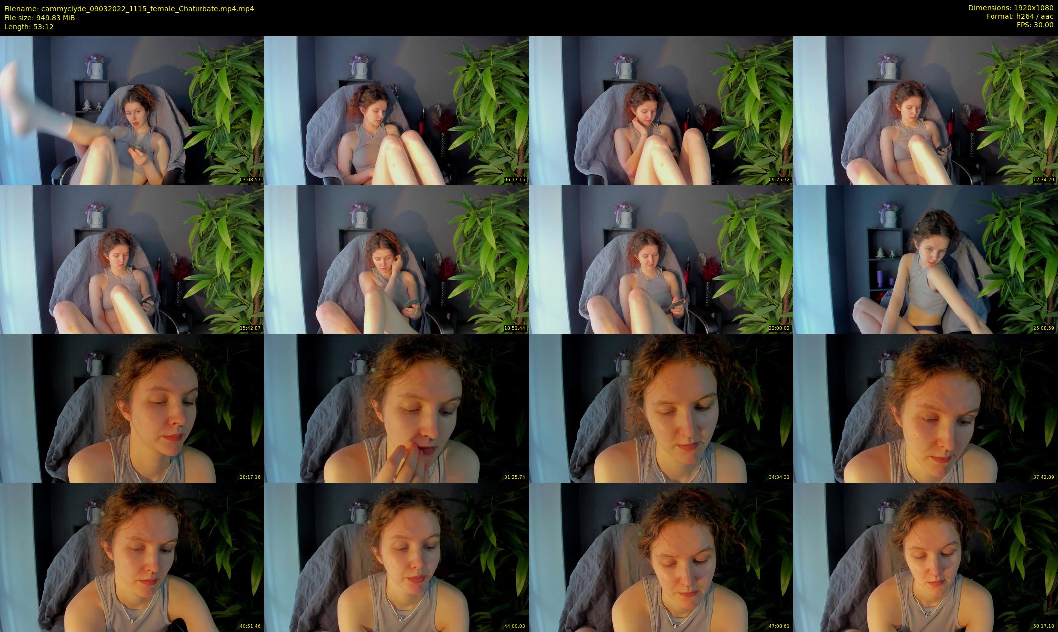 cammyclyde — 54 minute Chaturbate female cam show recording, 1080p, Mar 9, 2022