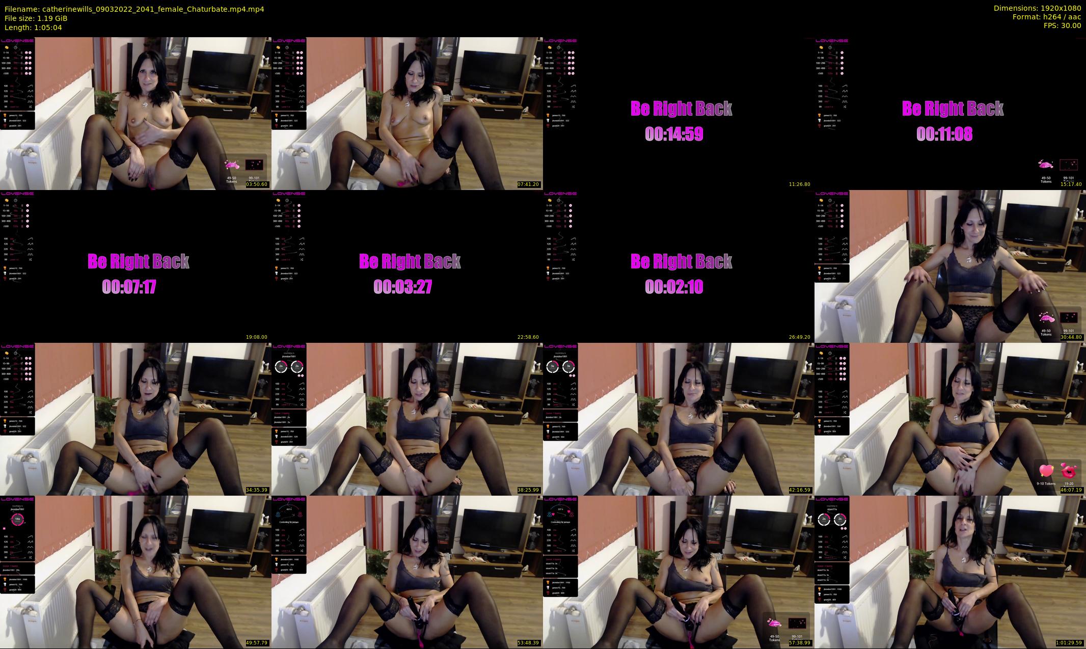 catherinewills — 66 minute Chaturbate female cam show recording, 1080p, Mar 9, 2022