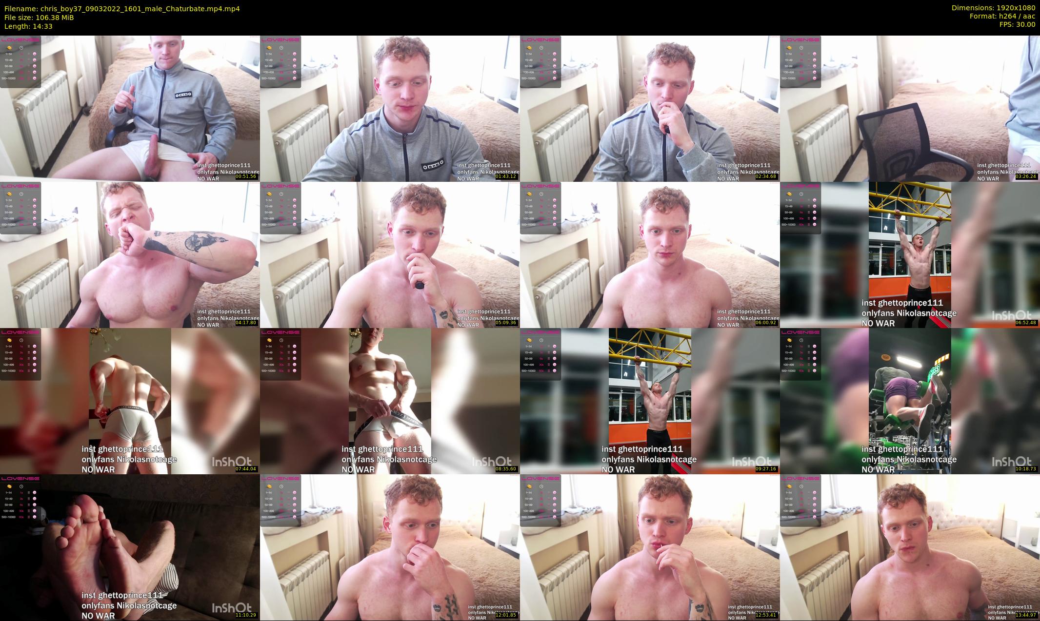 chris_boy37 — 15 minute Chaturbate male cam show recording, 1080p, Mar 9, 2022