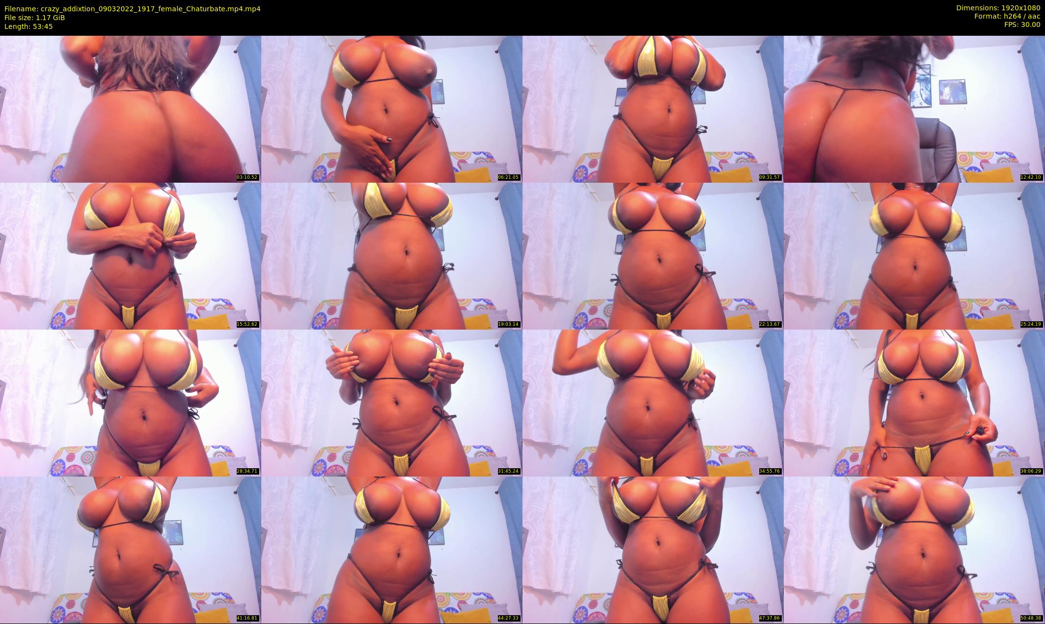 crazy_addixtion — 54 minute Chaturbate female cam show recording, 1080p, Mar 9, 2022