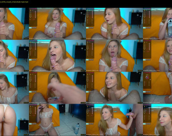 cutefacebigass — 54 minute Chaturbate couple cam show recording, 1080p, Mar 10, 2022