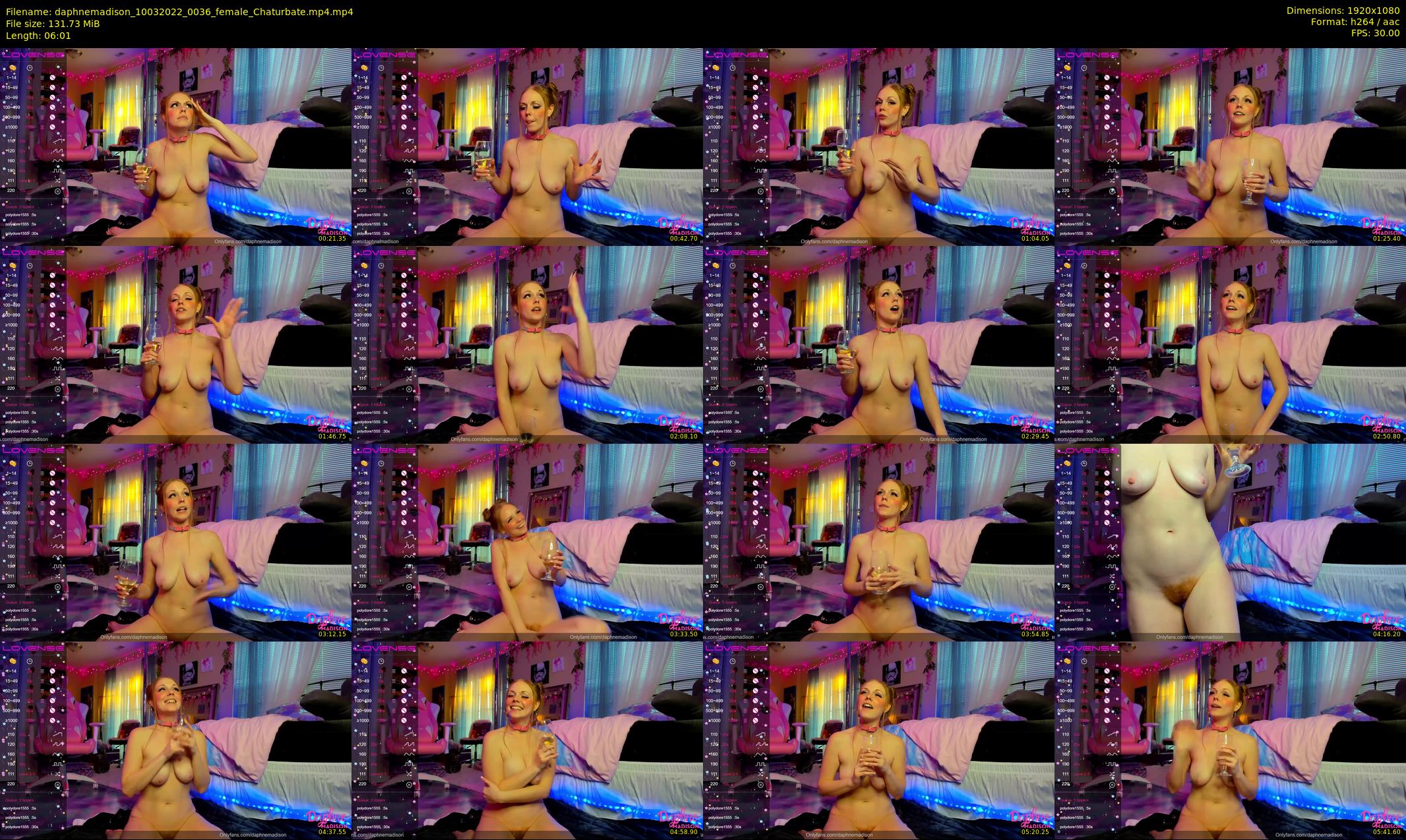 daphnemadison — 7 minute Chaturbate couple cam show recording, 1080p, Mar 10, 2022