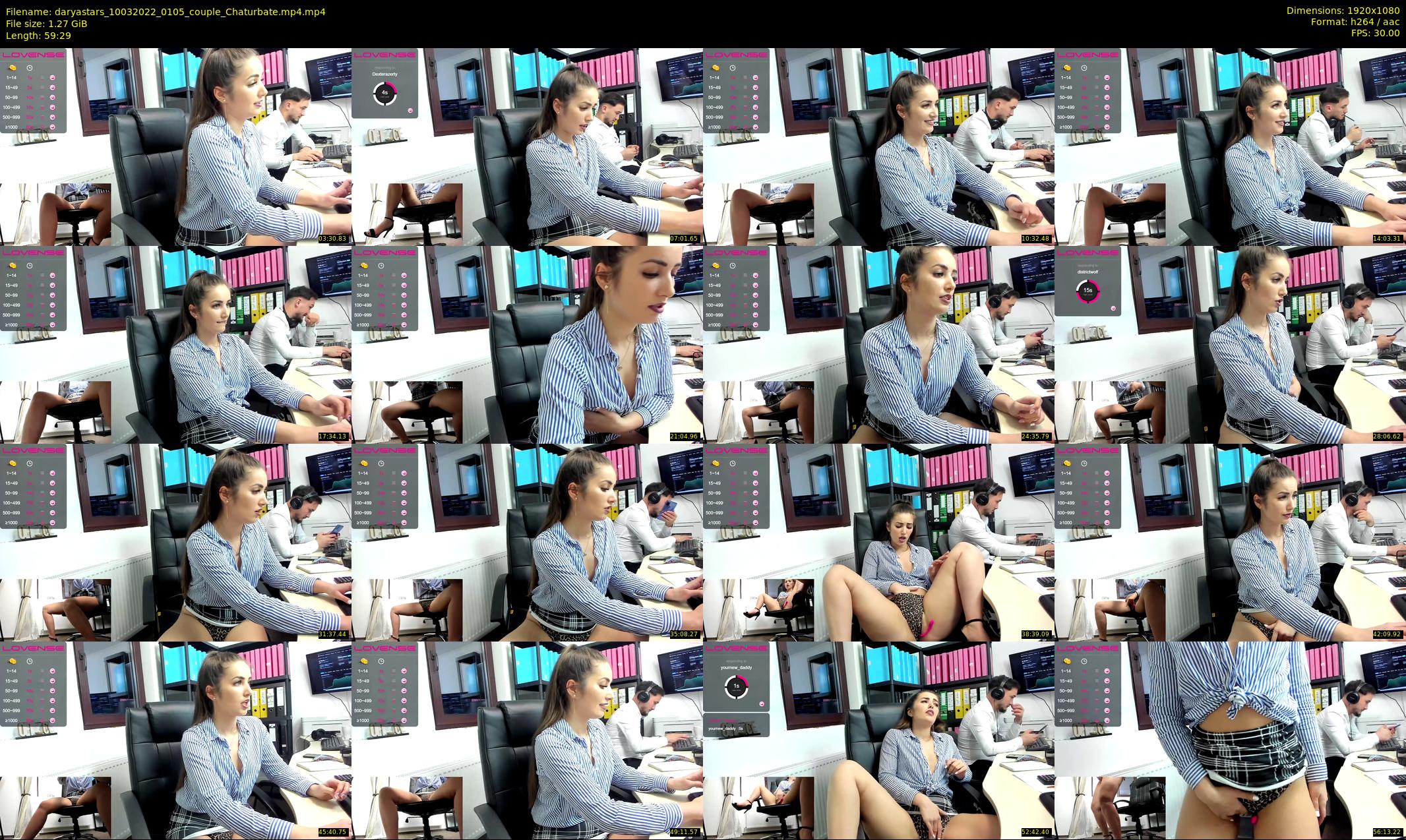 daryastars — 60 minute Chaturbate couple cam show recording, 1080p, Mar 10, 2022