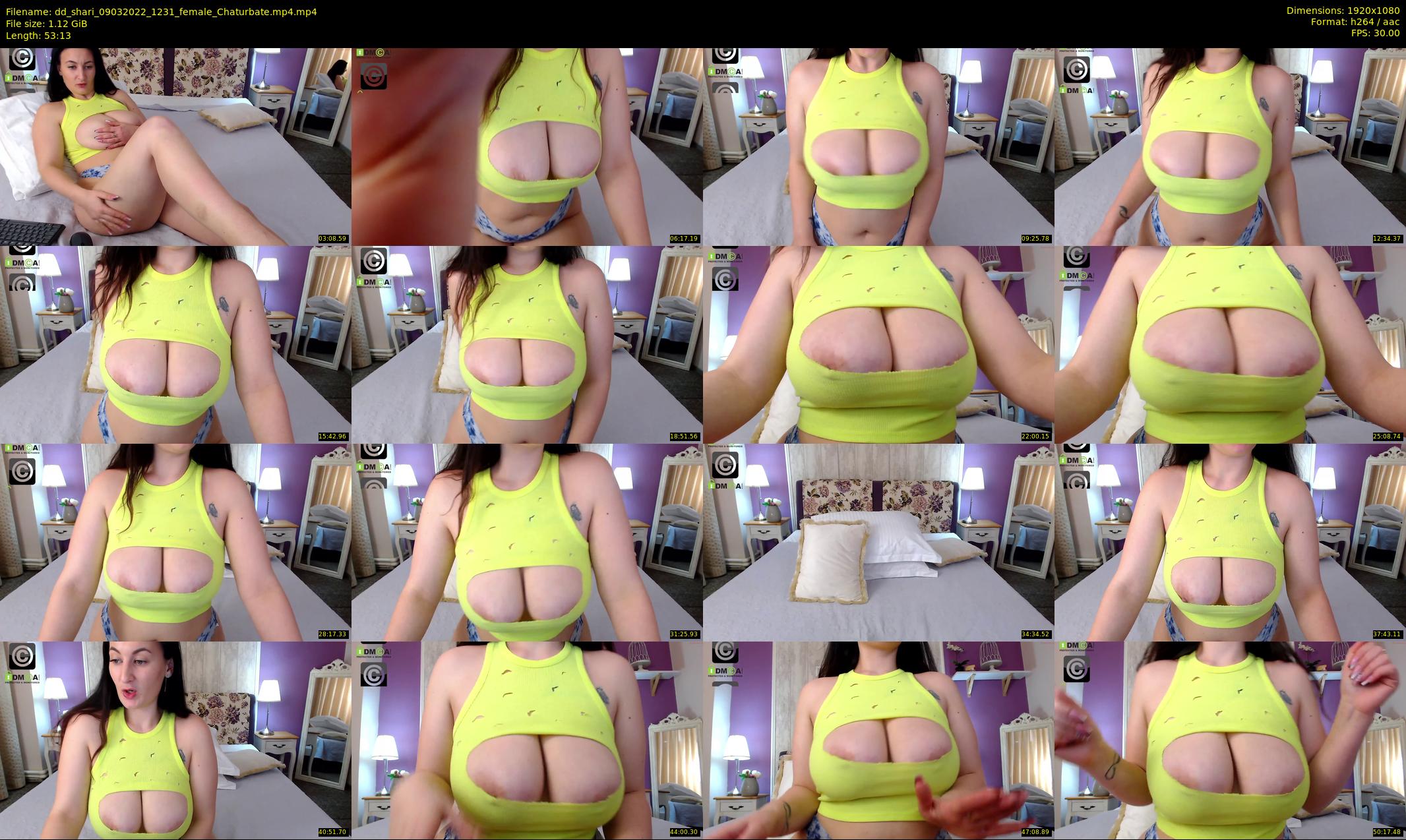 dd_shari — 54 minute Chaturbate female cam show recording, 1080p, Mar 9, 2022