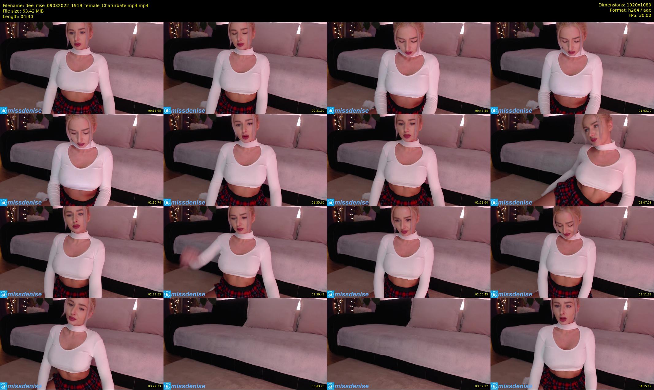 dee_nise — 5 minute Chaturbate female cam show recording, 1080p, Mar 9, 2022