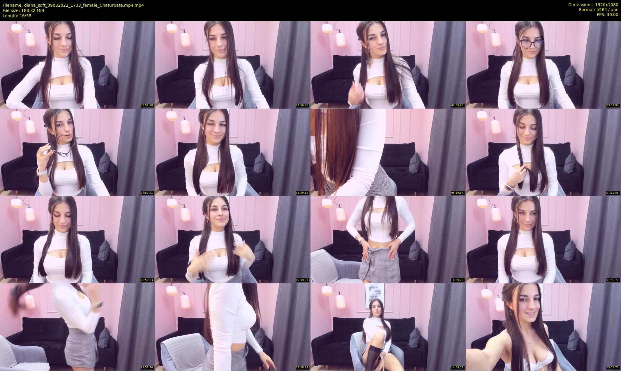 diana_soft — 17 minute Chaturbate female cam show recording, 1080p, Mar 9, 2022