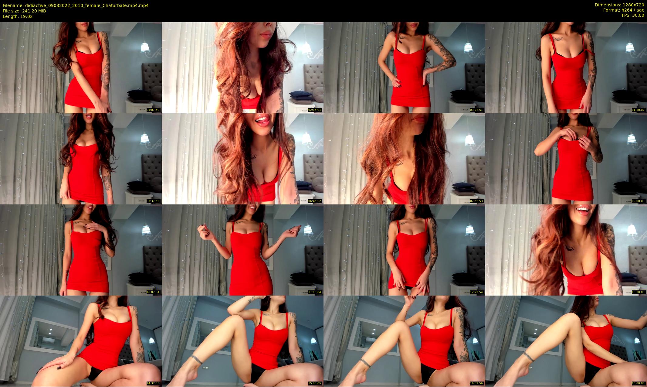 didiactive — 20 minute Chaturbate female cam show recording, 720p, Mar 9, 2022