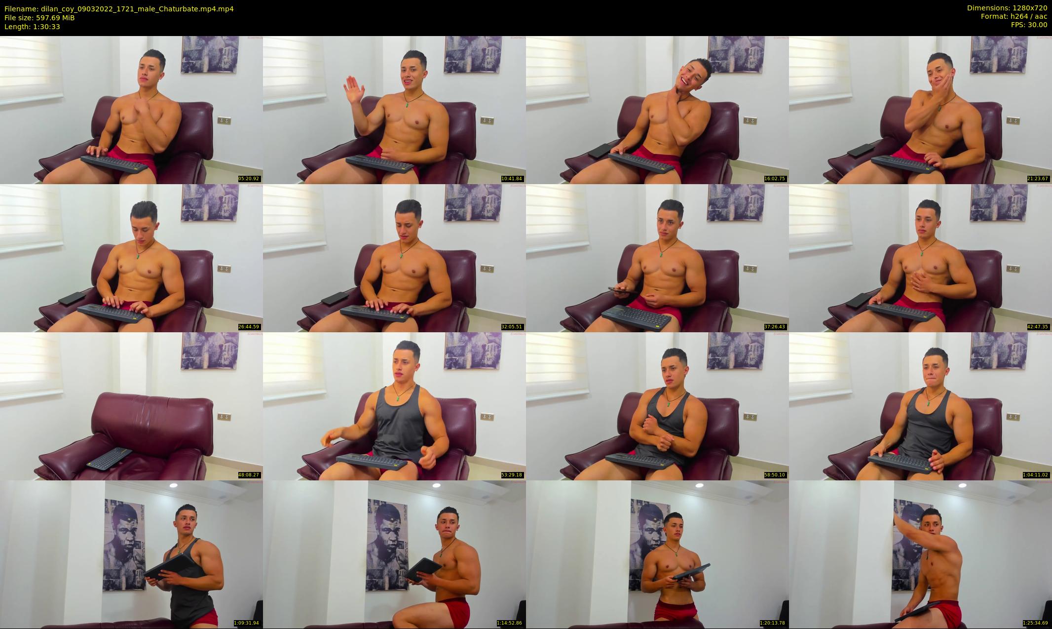dilan_coy — 91 minute Chaturbate male cam show recording, 720p, Mar 9, 2022