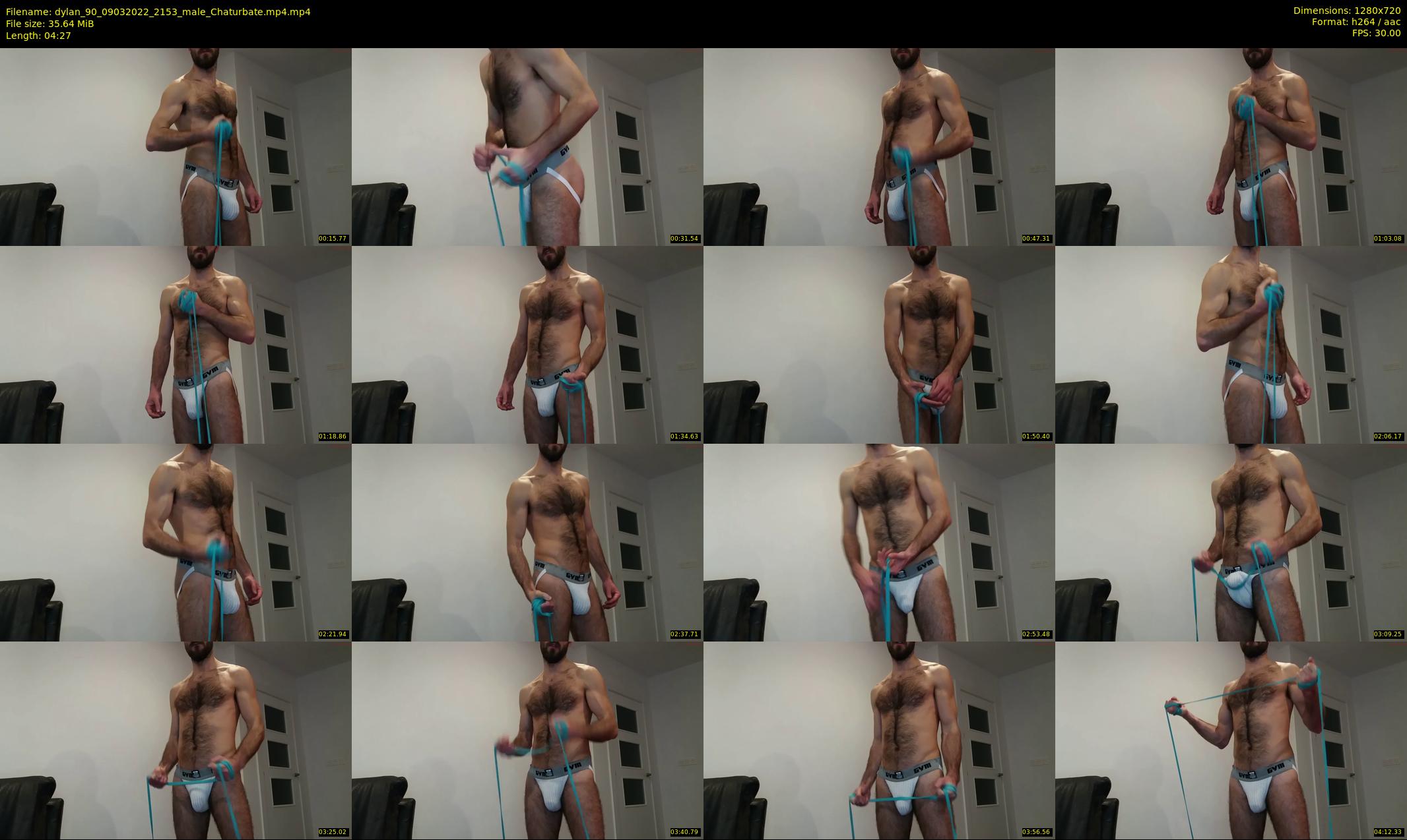 dylan_90 — 5 minute Chaturbate male cam show recording, 720p, Mar 9, 2022