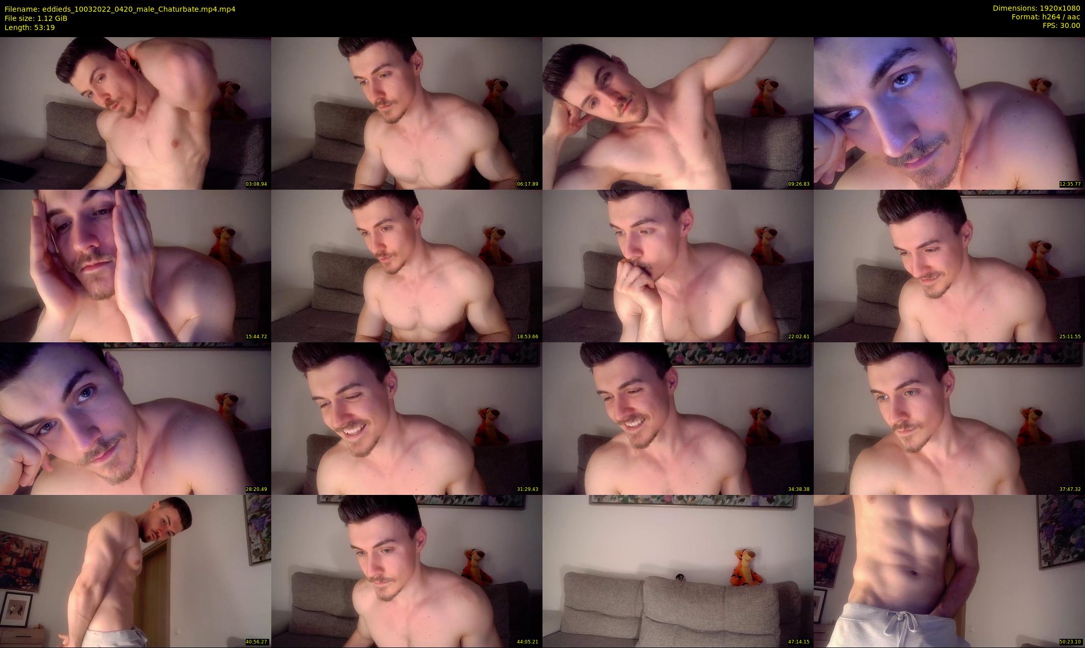 eddieds — 54 minute Chaturbate male cam show recording, 1080p, Mar 10, 2022