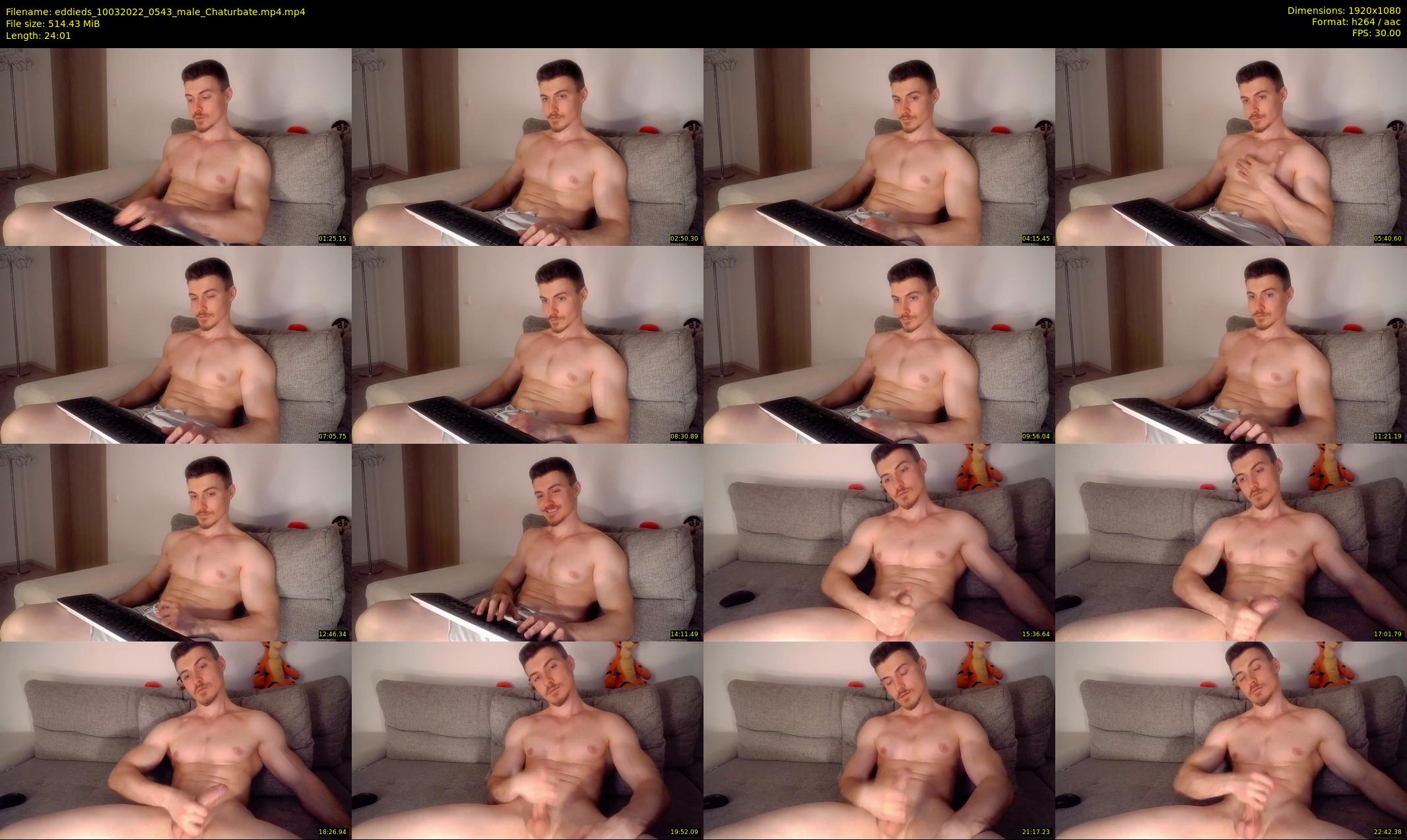 eddieds — 25 minute Chaturbate male cam show recording, 1080p, Mar 10, 2022