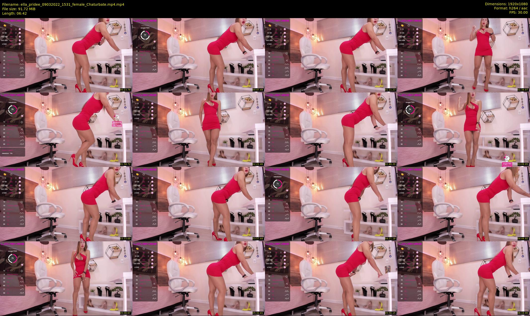 ella_pridee — 7 minute Chaturbate female cam show recording, 1080p, Mar 9, 2022