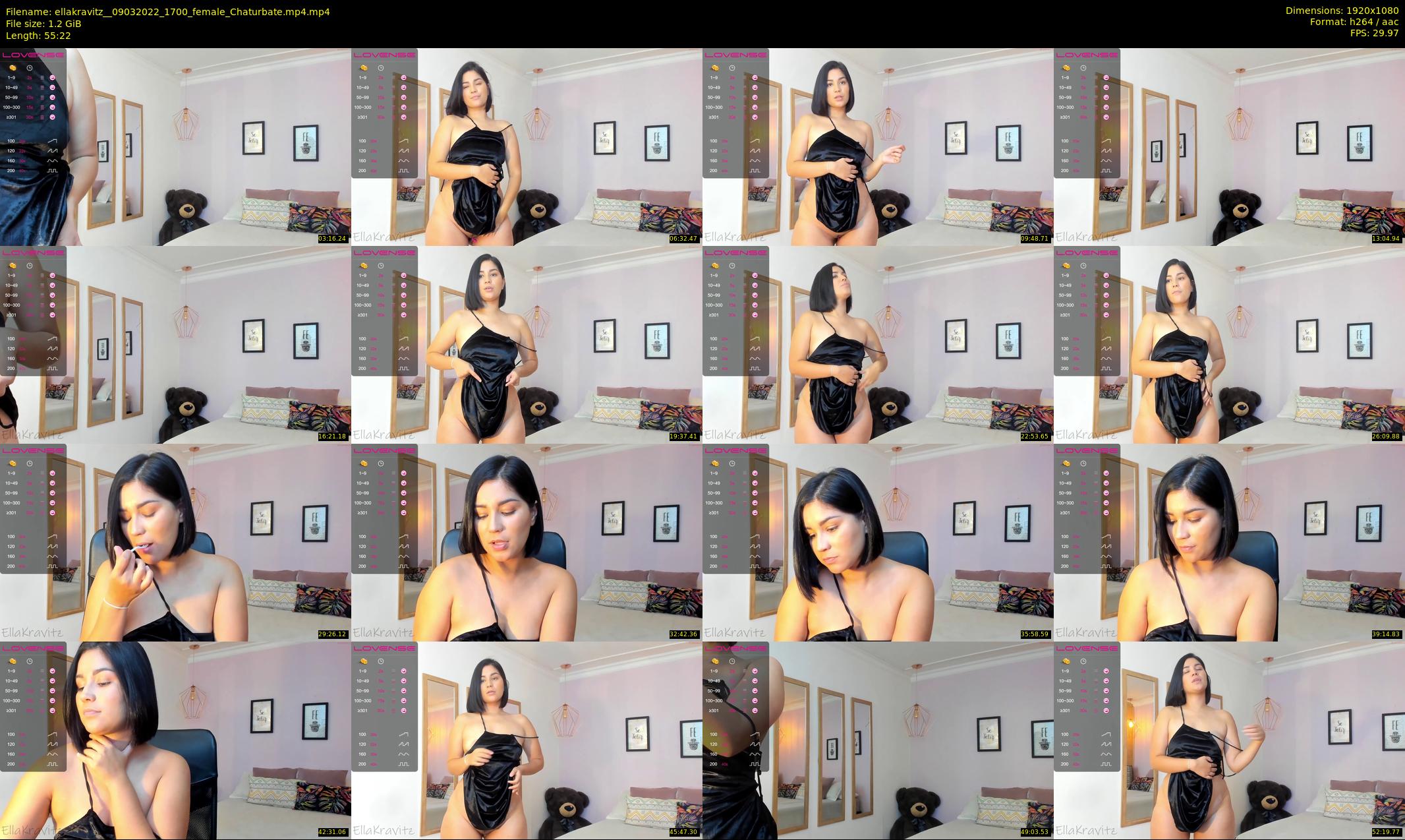 ellakravitz_ — 56 minute Chaturbate female cam show recording, 1080p, Mar 9, 2022