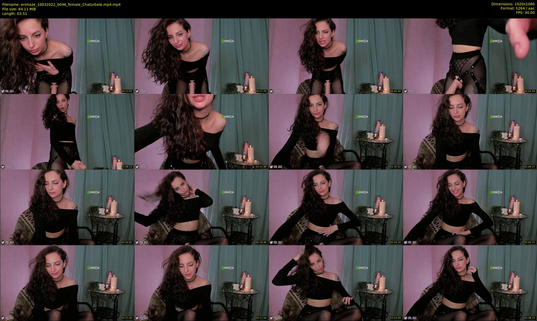 erohaze — 4 minute Chaturbate female cam show recording, 1080p, Mar 10, 2022
