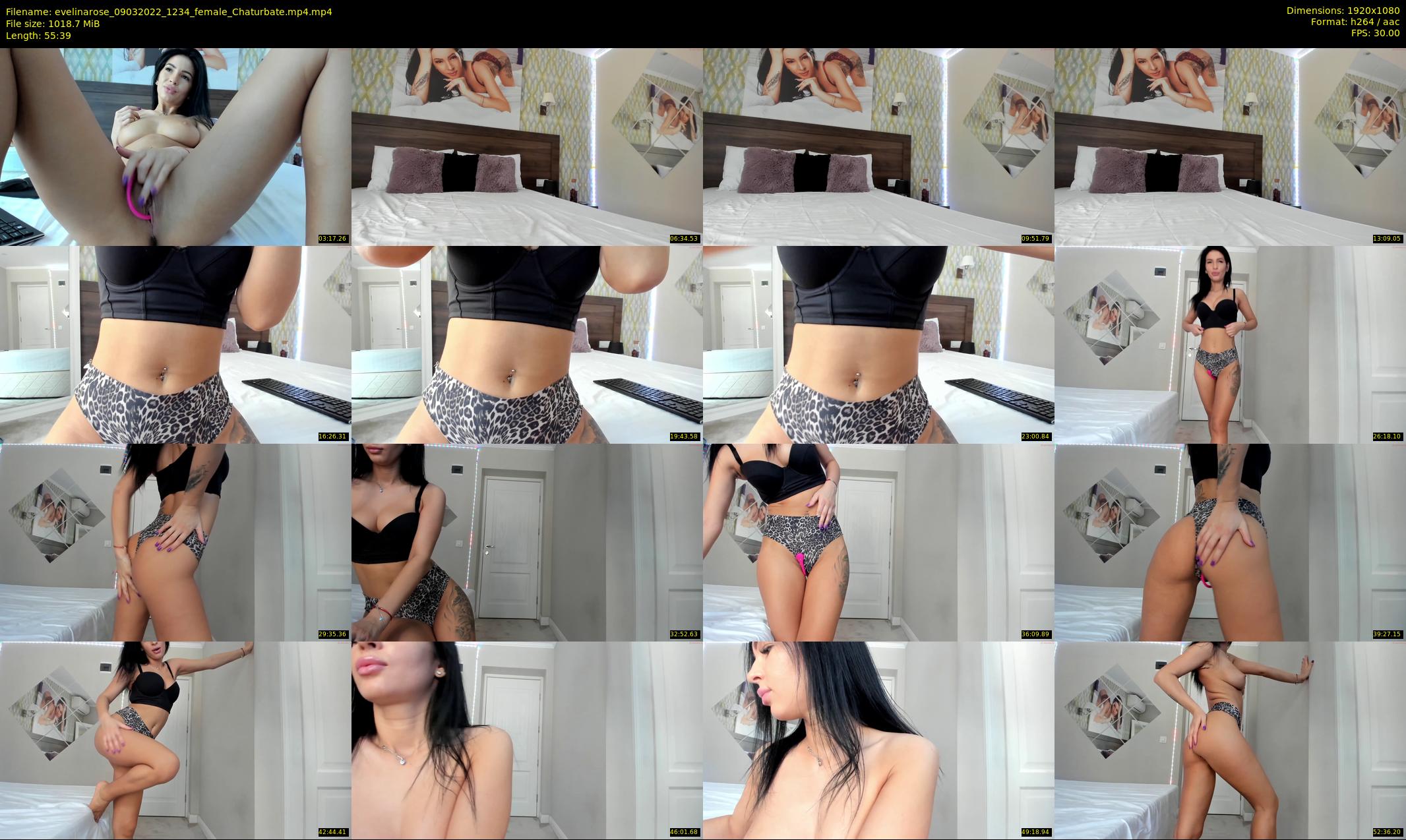 evelinarose — 56 minute Chaturbate female cam show recording, 1080p, Mar 9, 2022