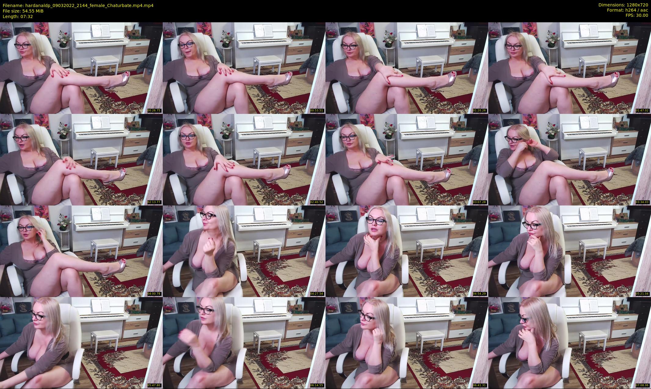 hardanaldp — 8 minute Chaturbate female cam show recording, 720p, Mar 9, 2022