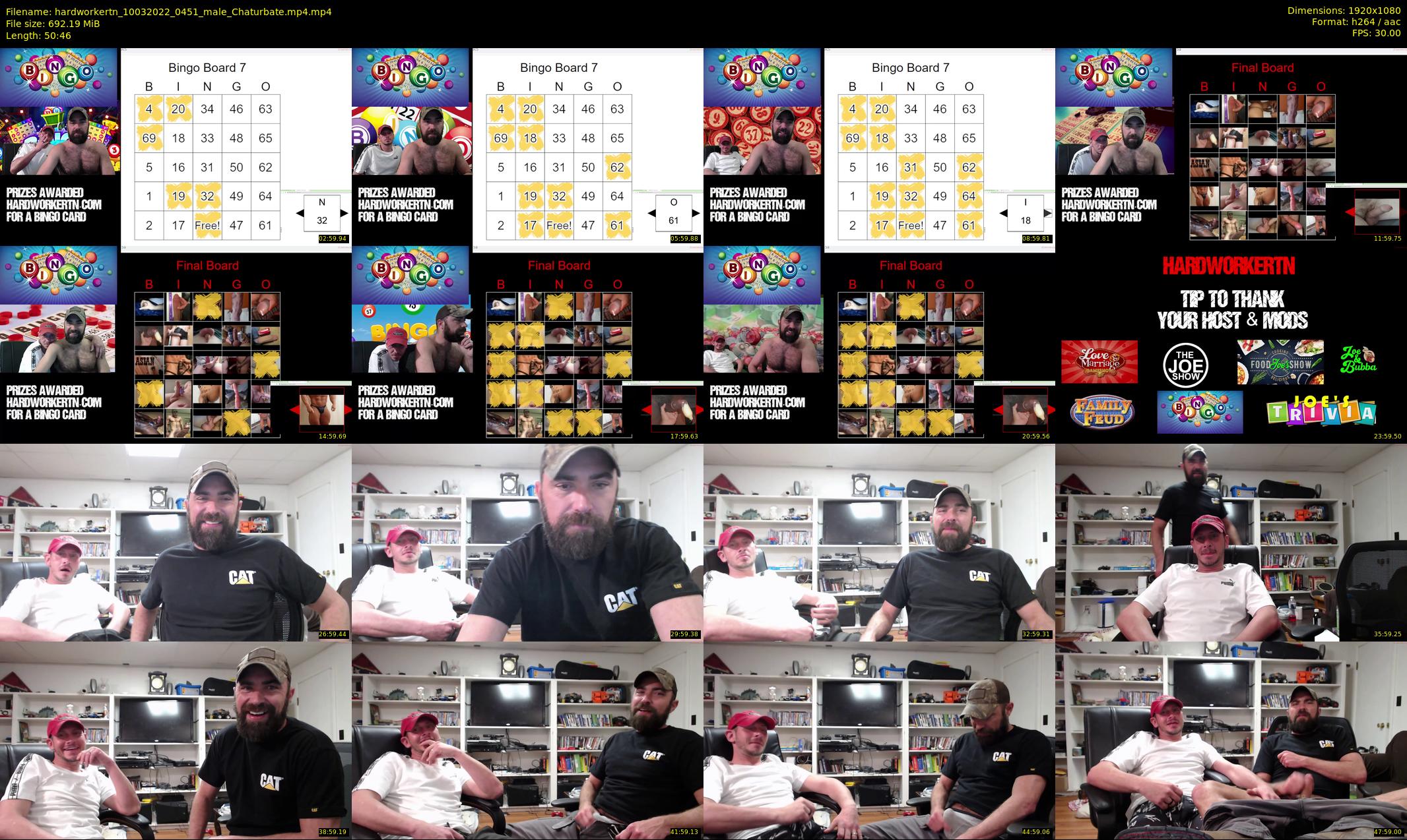 hardworkertn — 51 minute Chaturbate male cam show recording, 1080p, Mar 10, 2022