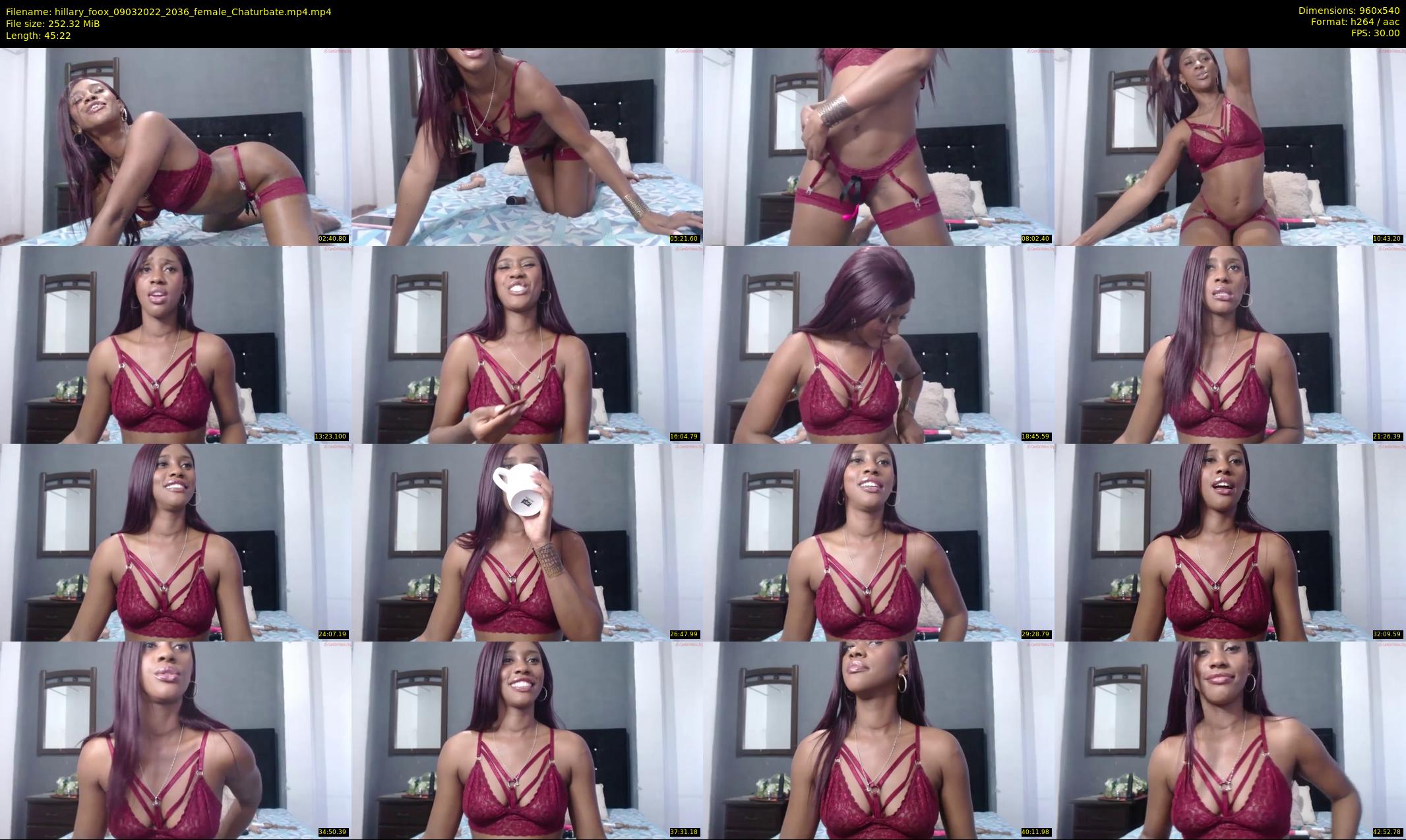 hillary_foox — 46 minute Chaturbate female cam show recording, 480p, Mar 9, 2022