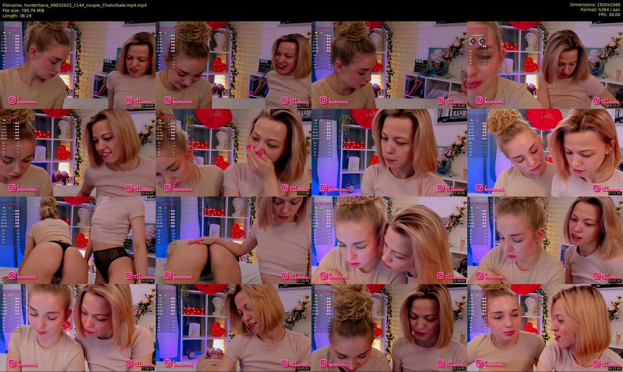 huntertiana — 37 minute Chaturbate female cam show recording, 1080p, Mar 9, 2022