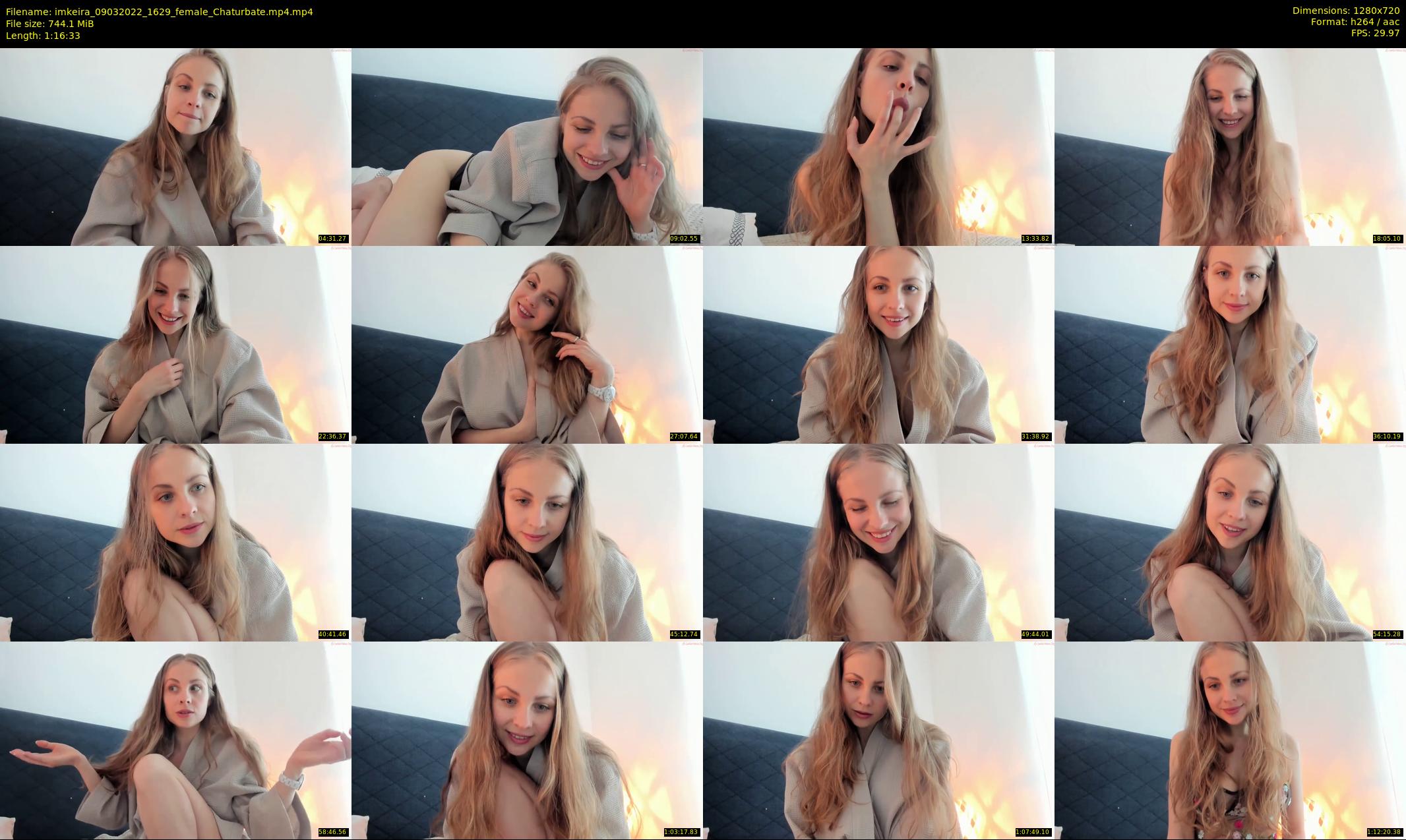 imkeira — 77 minute Chaturbate female cam show recording, 720p, Mar 9, 2022